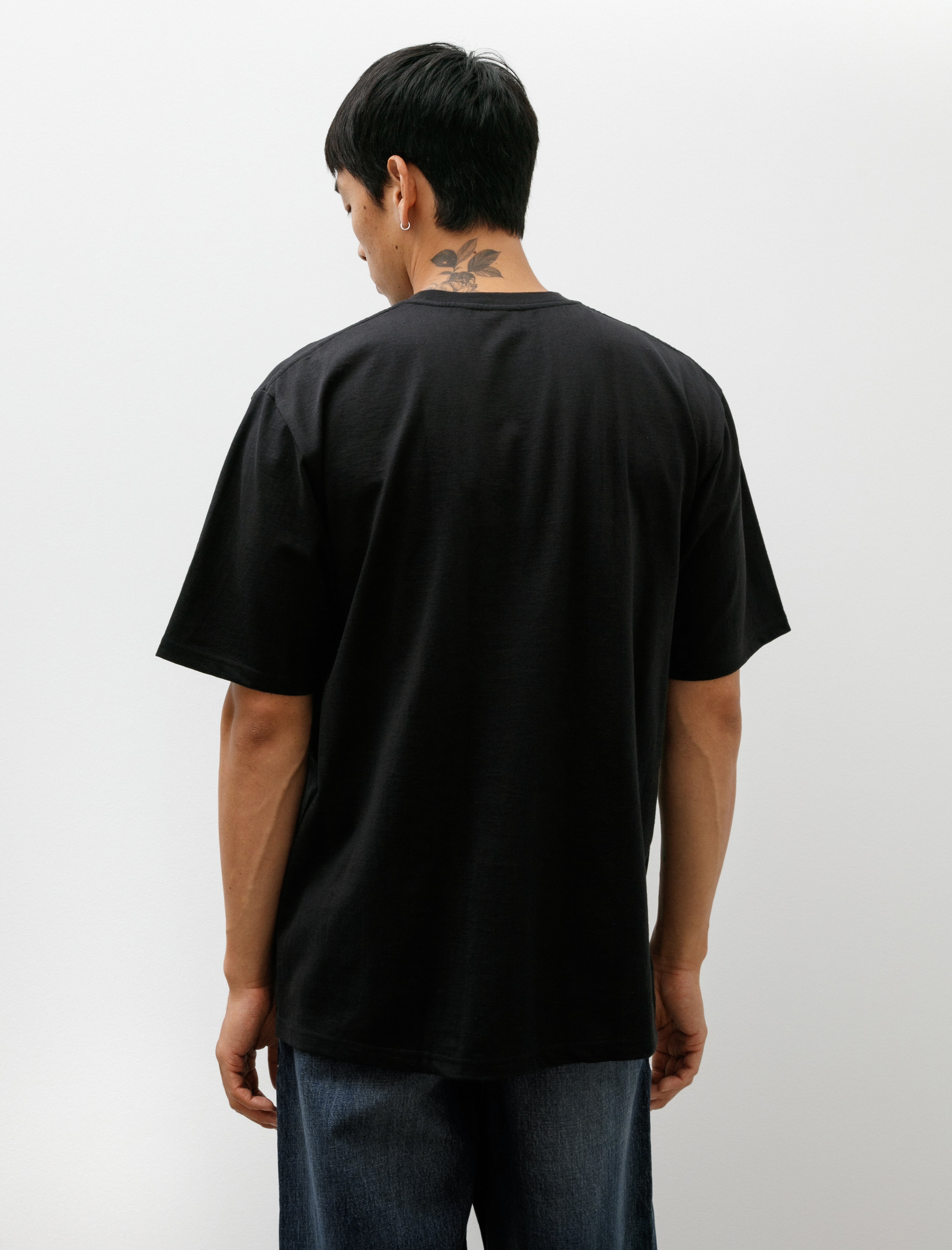 Graphpaper 2-Pack Crew Neck Tee Black