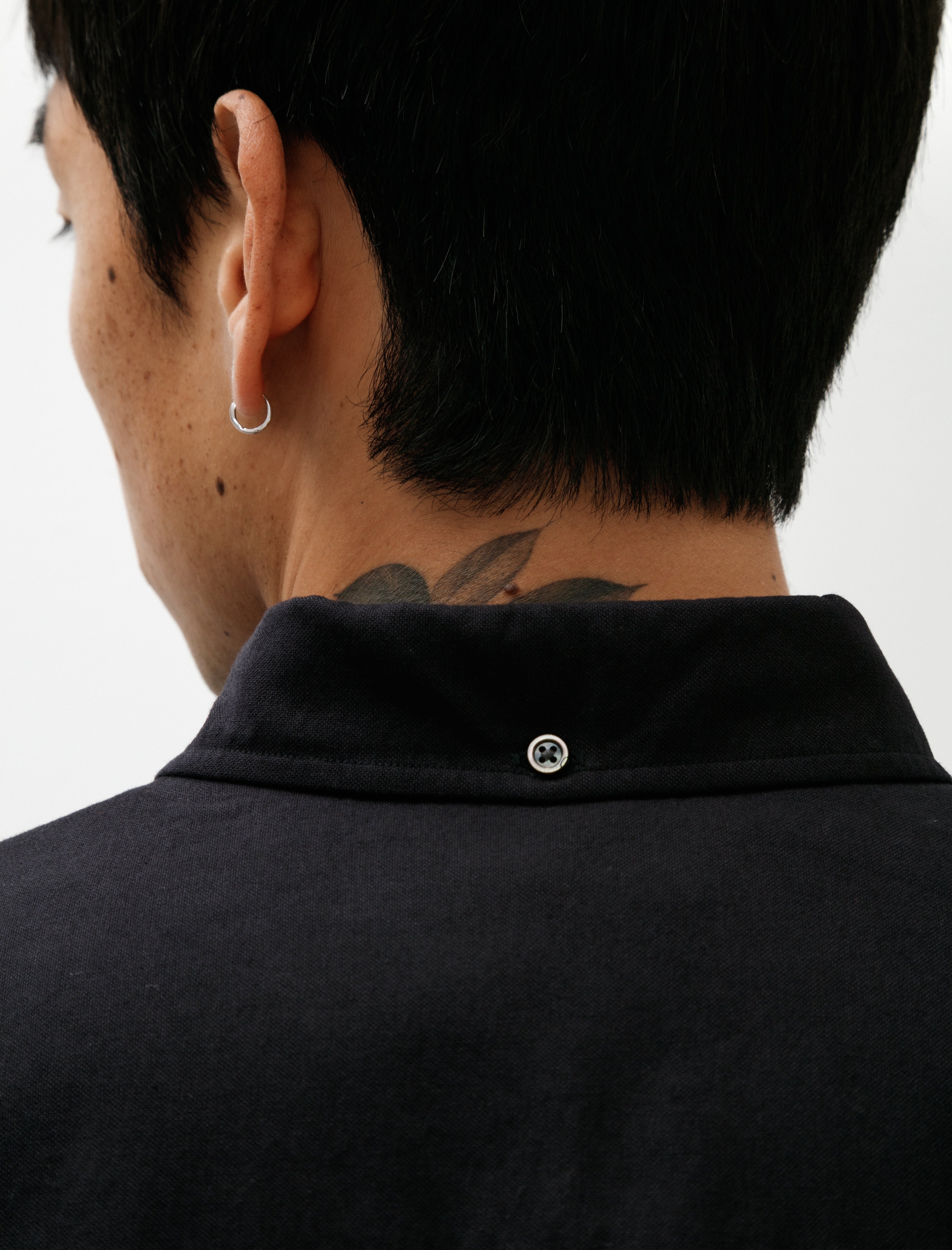 Graphpaper Oxford L/S Oversized B.D Shirt Black