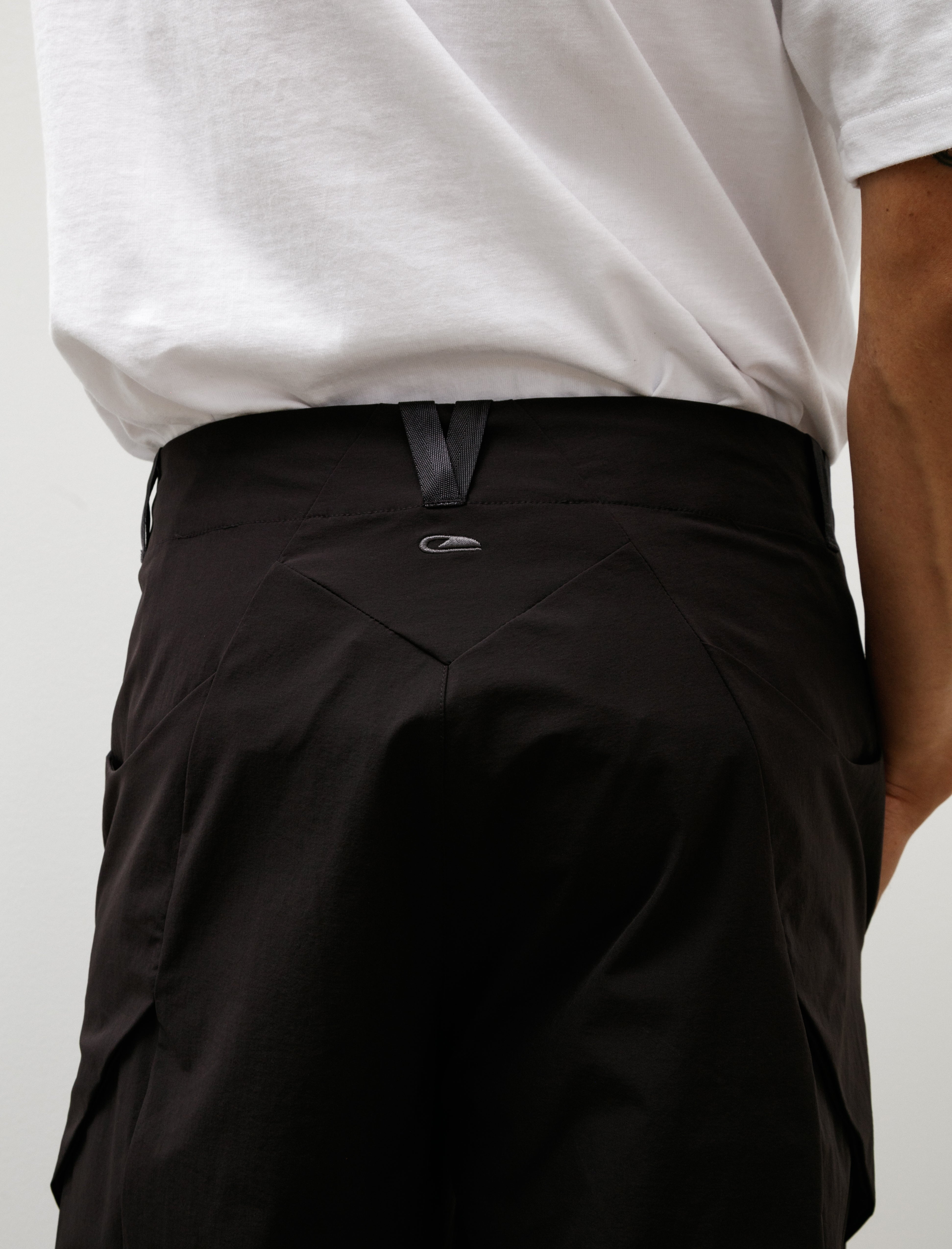 Colin Meredith Braided Trouser Black Bean