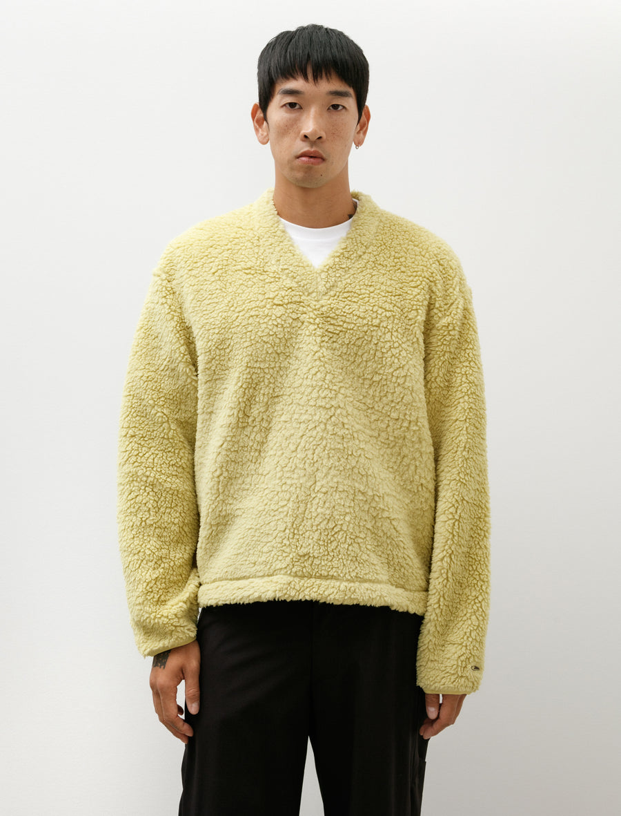V-Smock Fleece Lichen - Image 1