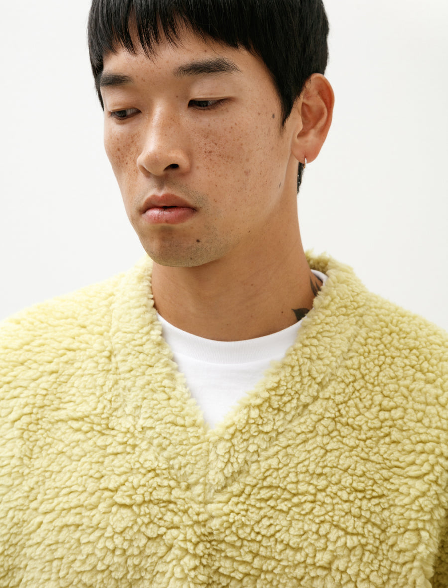 V-Smock Fleece Lichen - Image 4