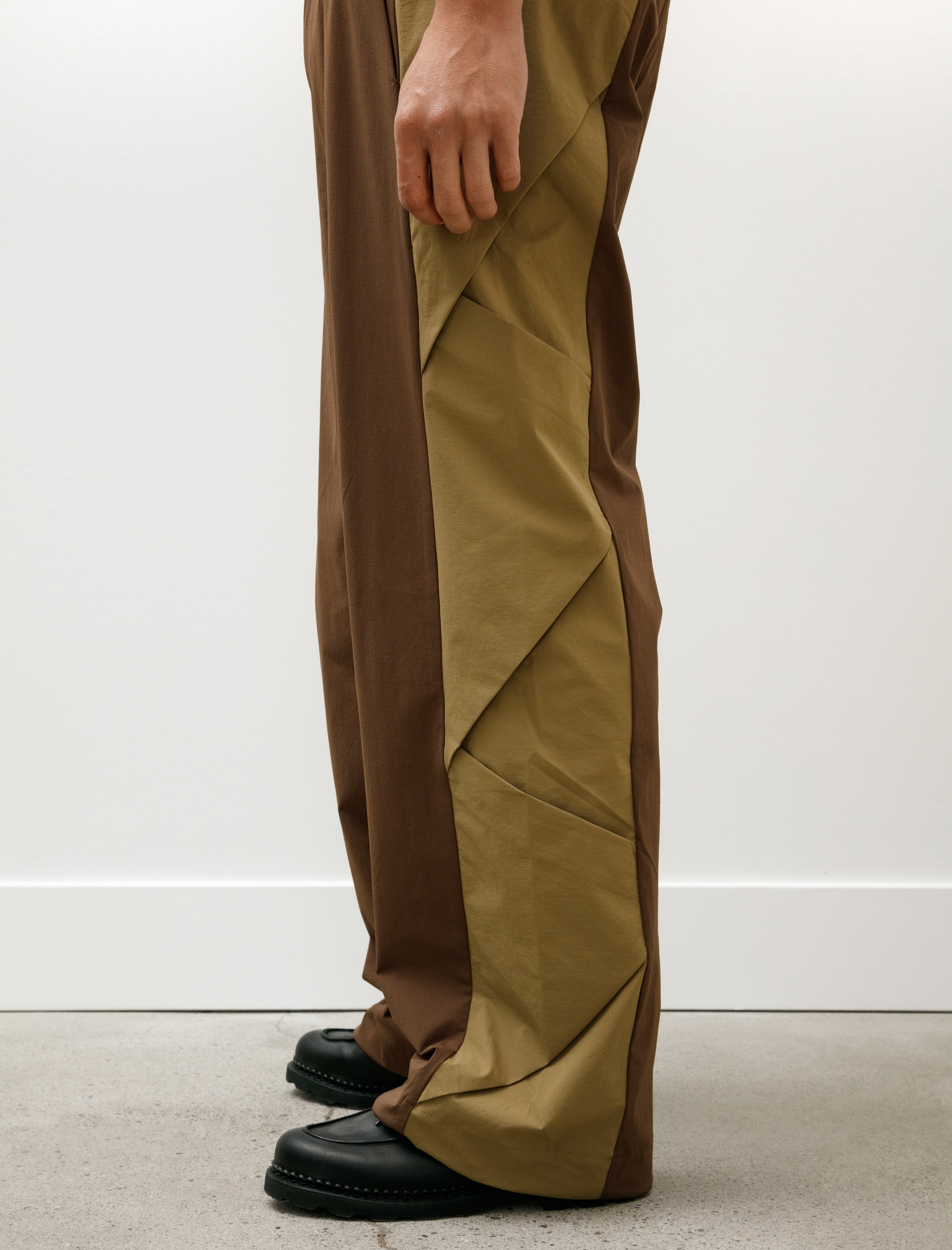 Colin Meredith Braided Trouser Desert Olive