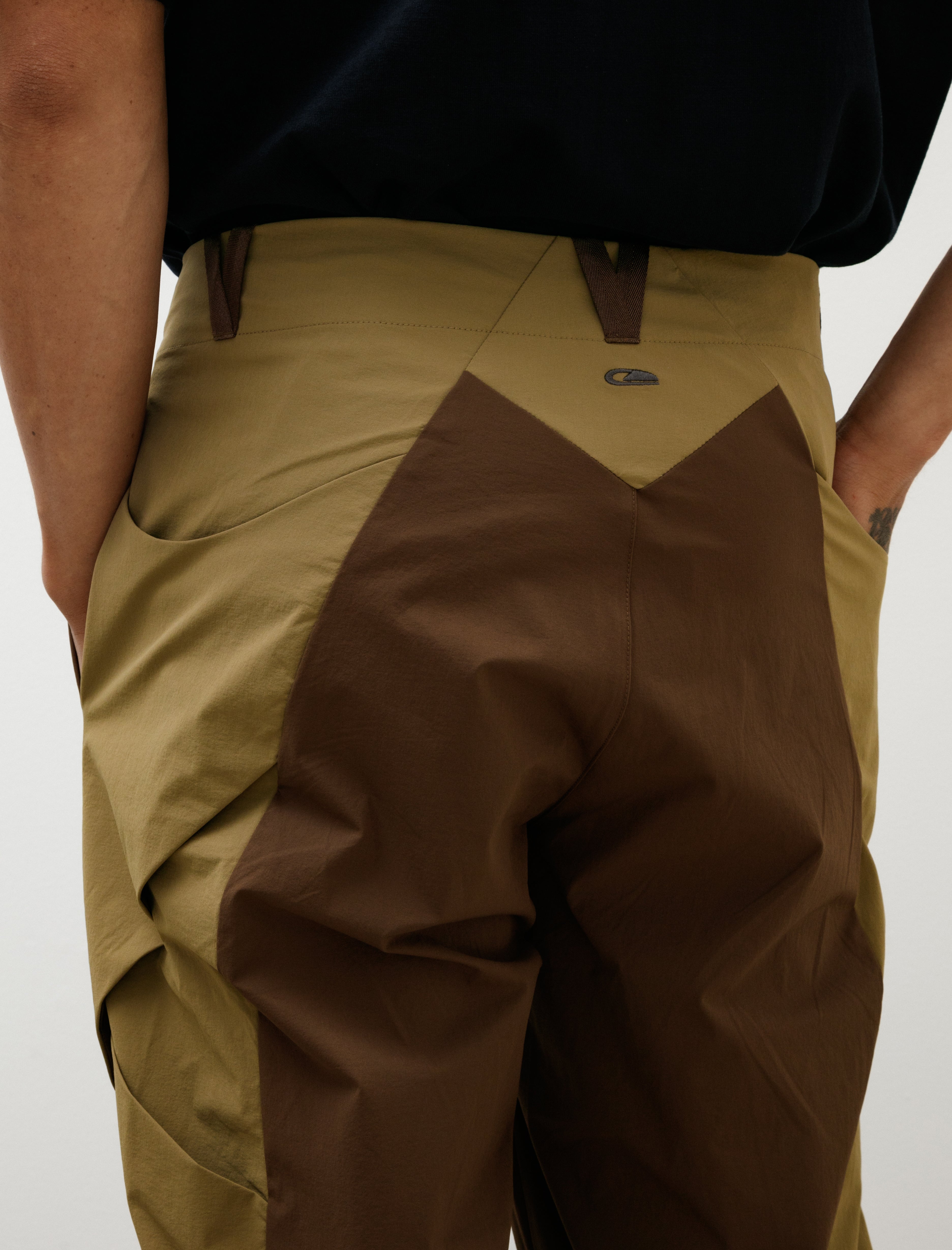 Colin Meredith Braided Trouser Desert Olive