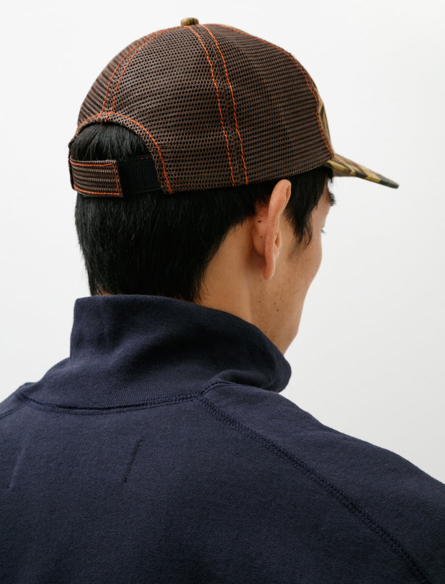 Horseshoe 6 Panel Cap Wax Marsh Camo - Image 3
