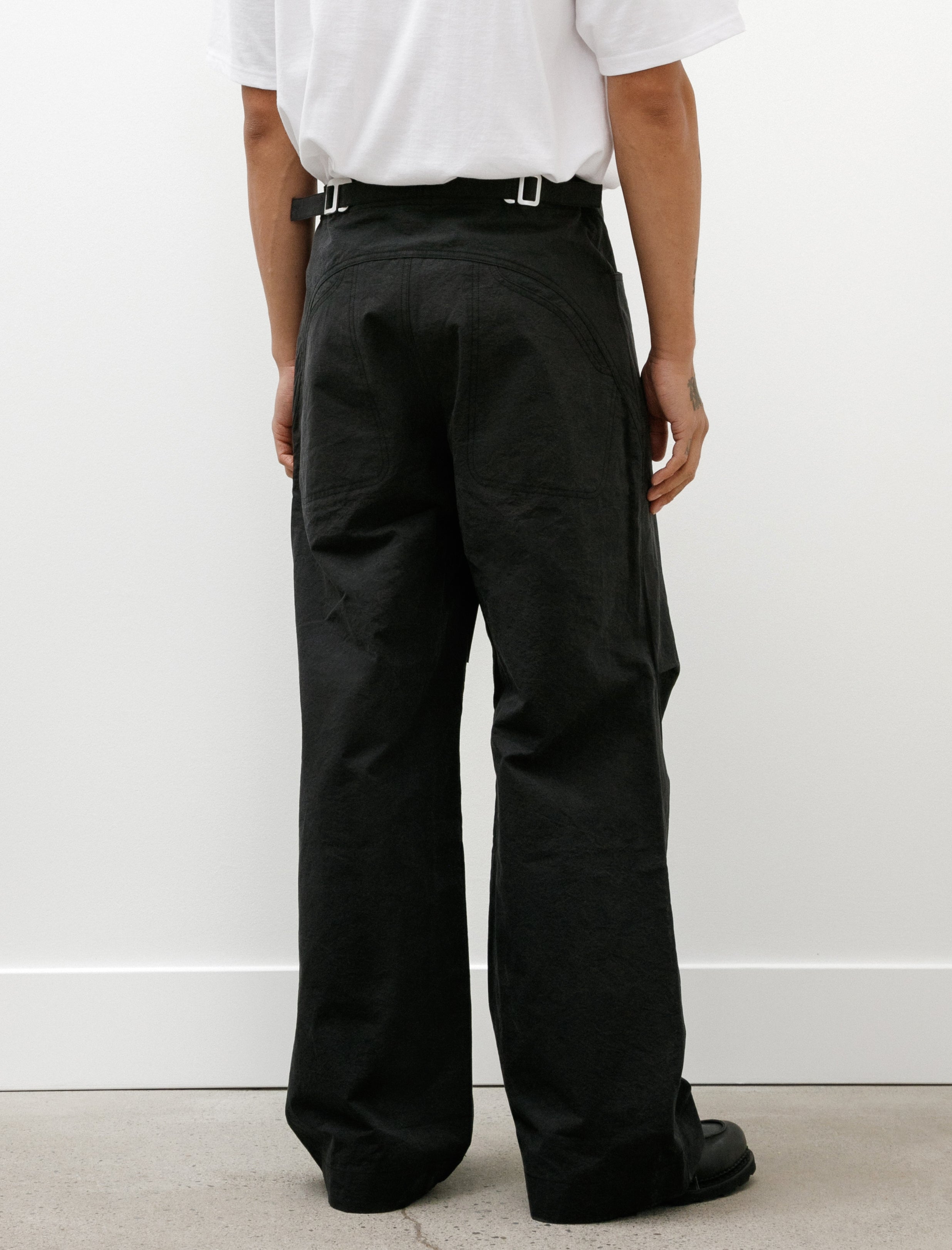 Colin Meredith Loop Claw Trouser Black