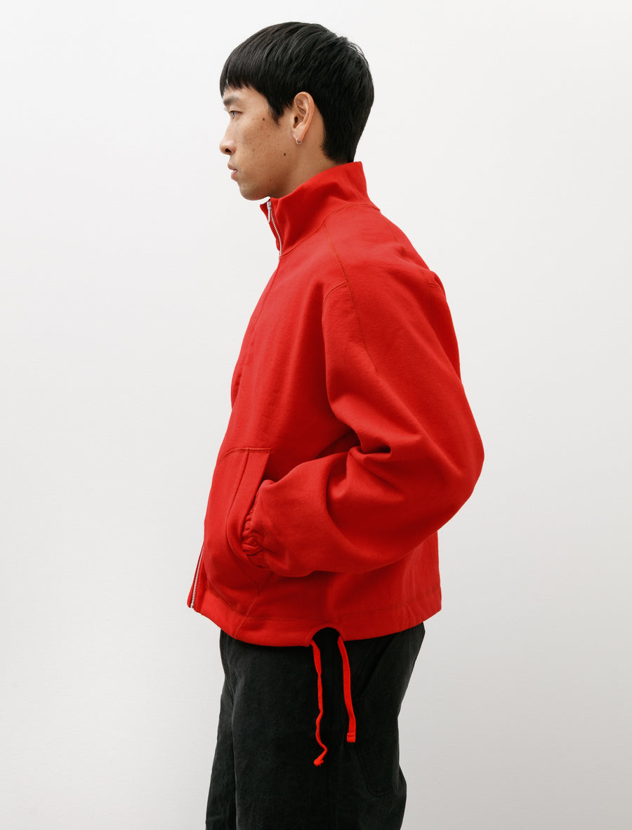 Knot Zip Sweater Rouge - Image 3