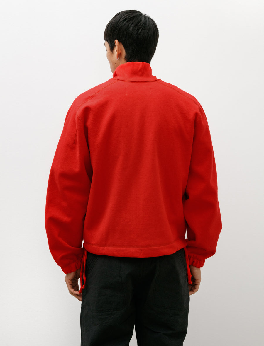 Knot Zip Sweater Rouge - Image 2