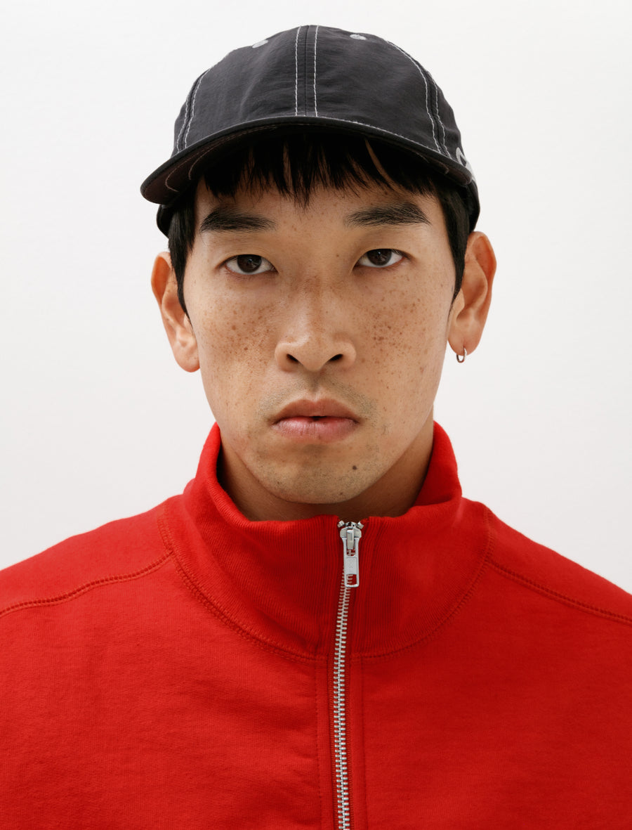 Horseshoe 6 Panel Cap Black Nylon - Image 1