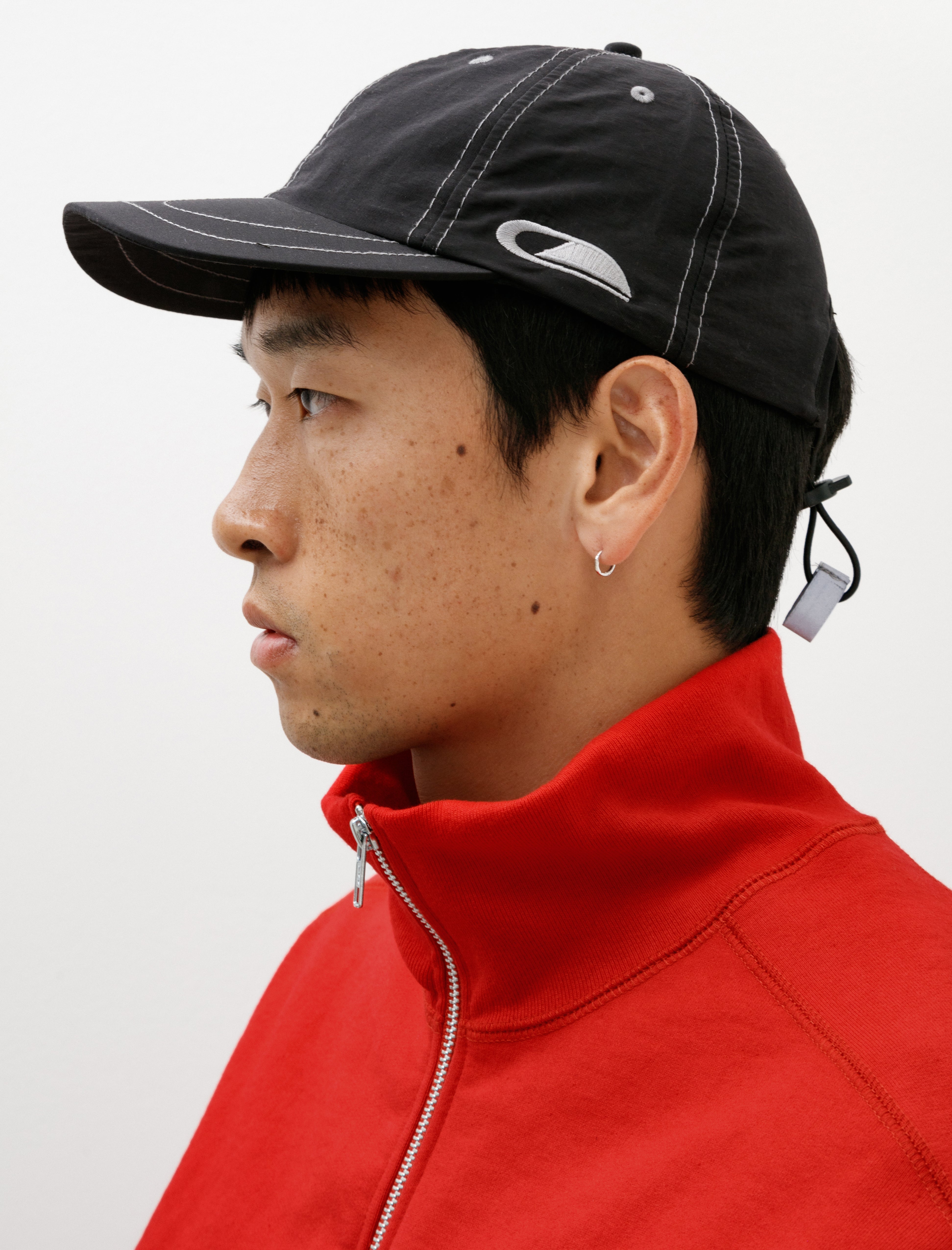 Colin Meredith Horseshoe 6 Panel Cap Black Nylon