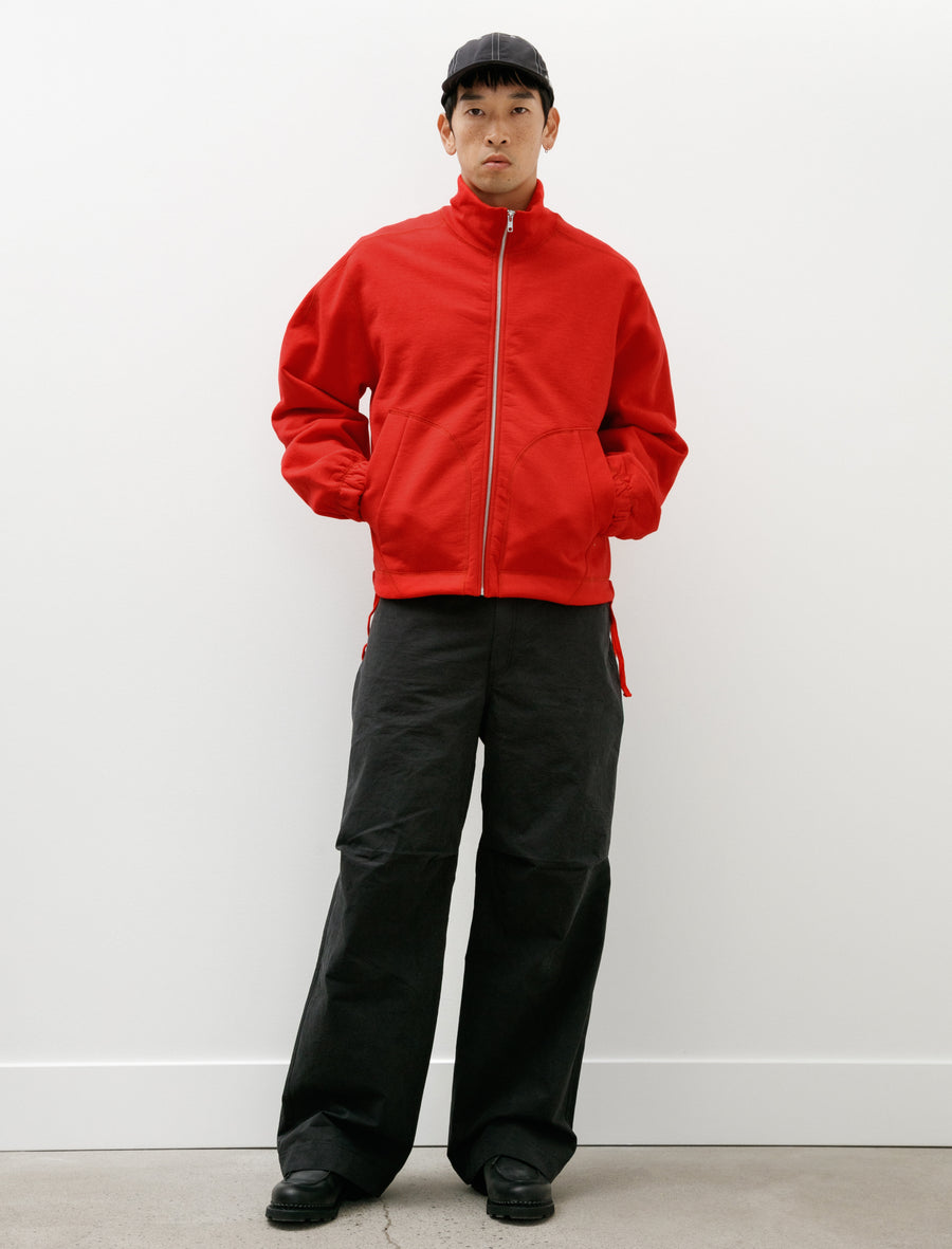 Knot Zip Sweater Rouge - Image 5