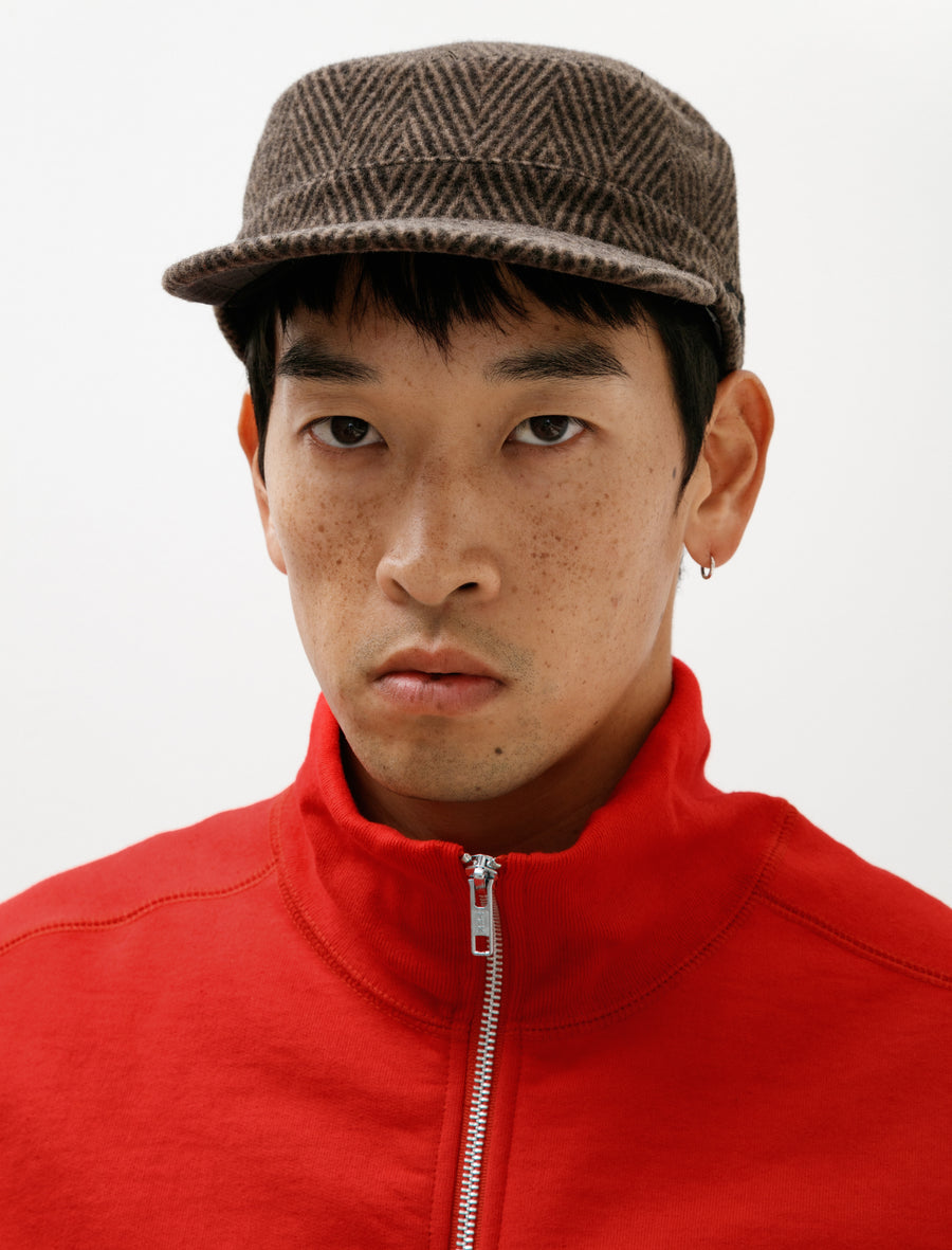 Cadet Cap Wool Herringbone - Image 1