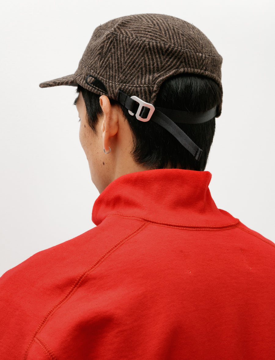 Cadet Cap Wool Herringbone - Image 3