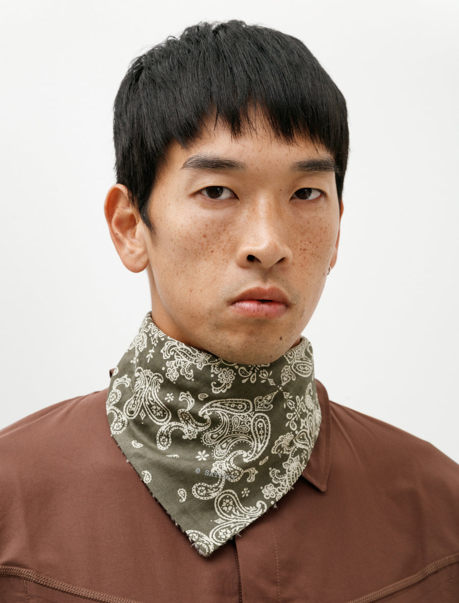 FuzzFleece AD Bandana Khaki - Image 1
