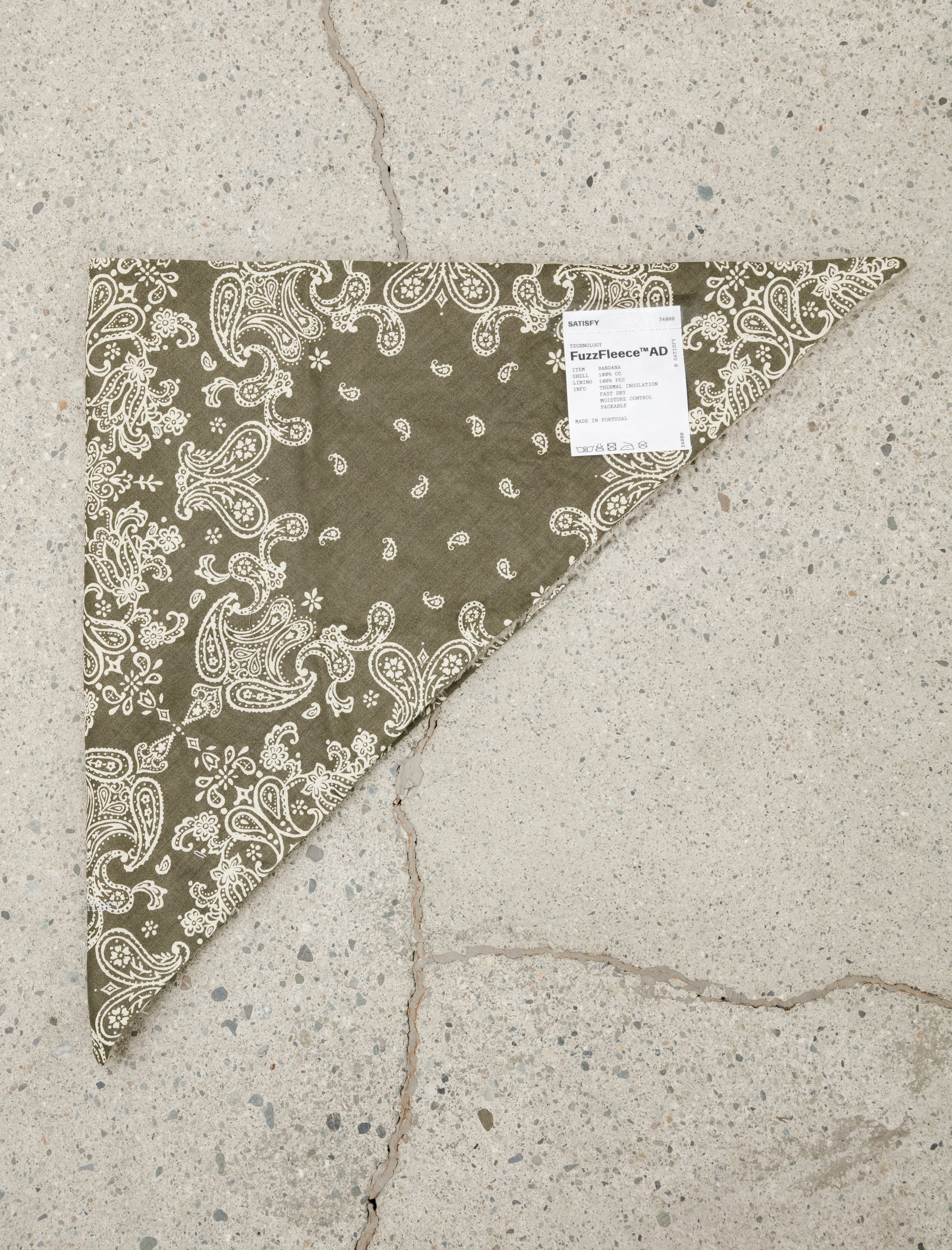 Satisfy FuzzFleece AD Bandana Khaki