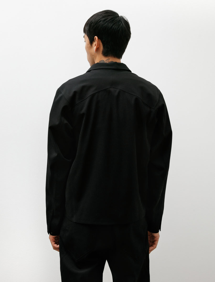 Voronoi Wool Jacket Black - Image 2