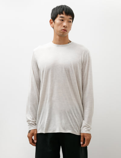 Frame LS Shirt Dark Cocoon Heather