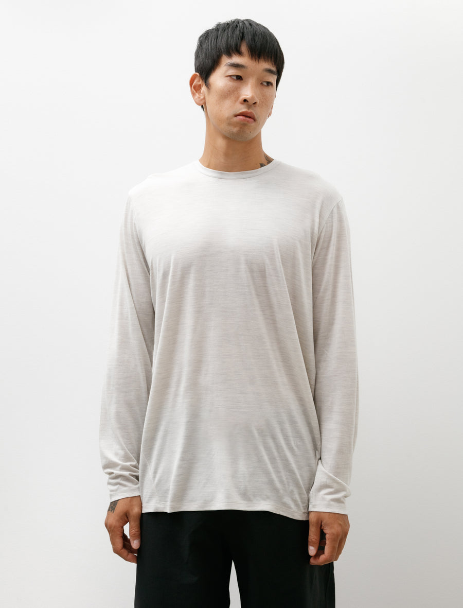 Frame LS Shirt Dark Cocoon Heather - Image 1