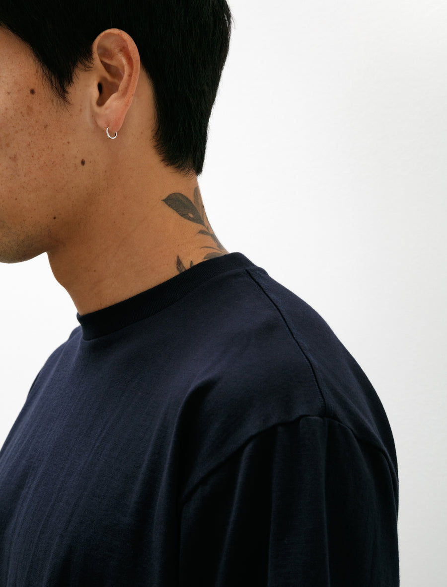 Graphpaper 2-Pack Crew Neck Tee Navy – Neighbour