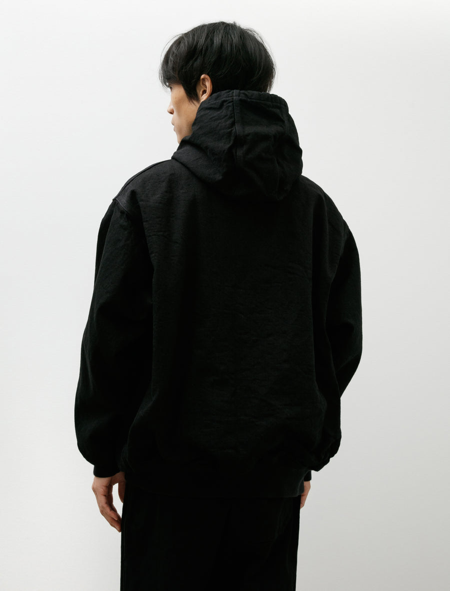 ジャケット・アウター COMOLI 25AW BLACK DENIM ZIP PARKA size1 Comoli Black Denim Zip Parka – Neighbour