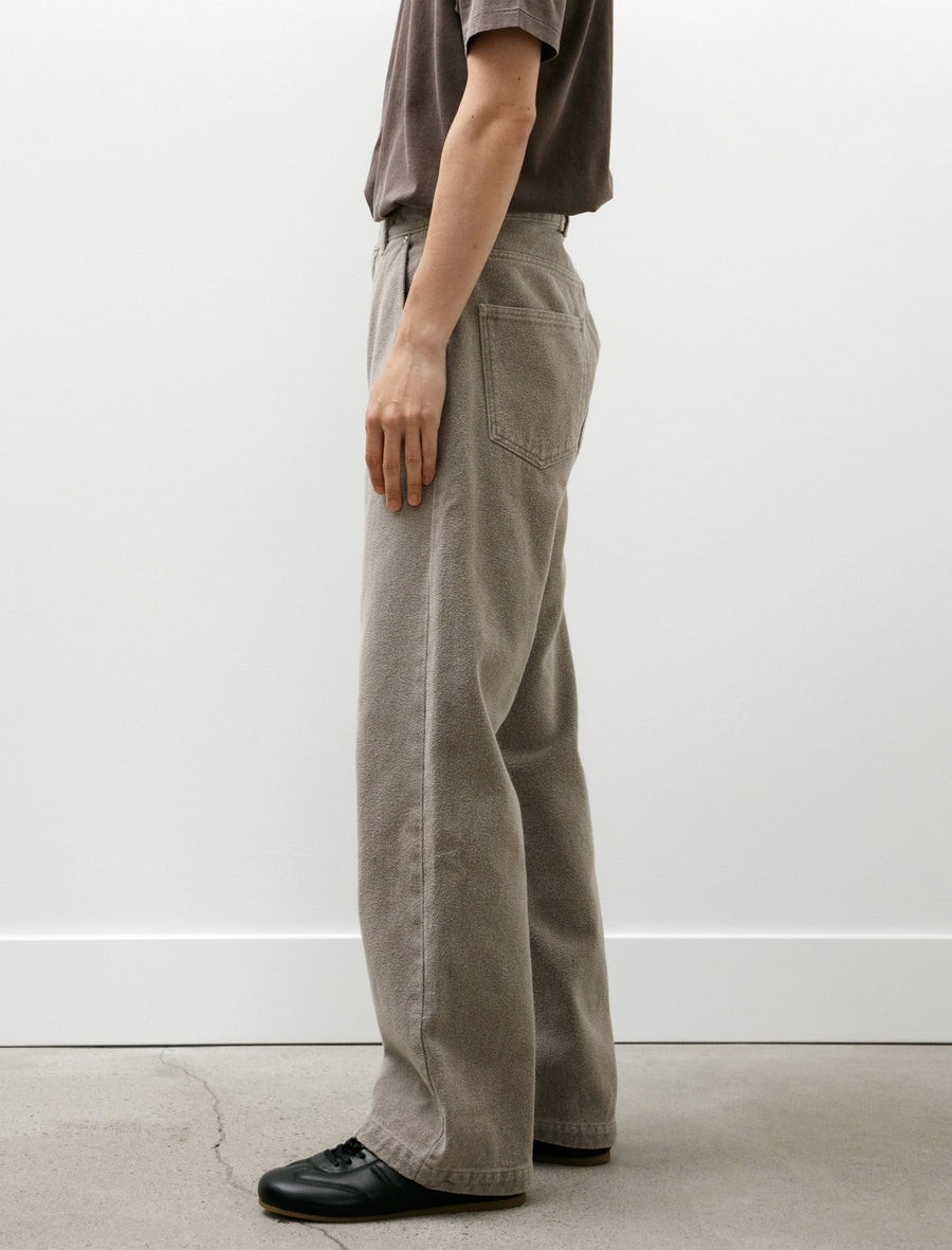 Straight Cut Jeans Brushed Mudstone - Image 6