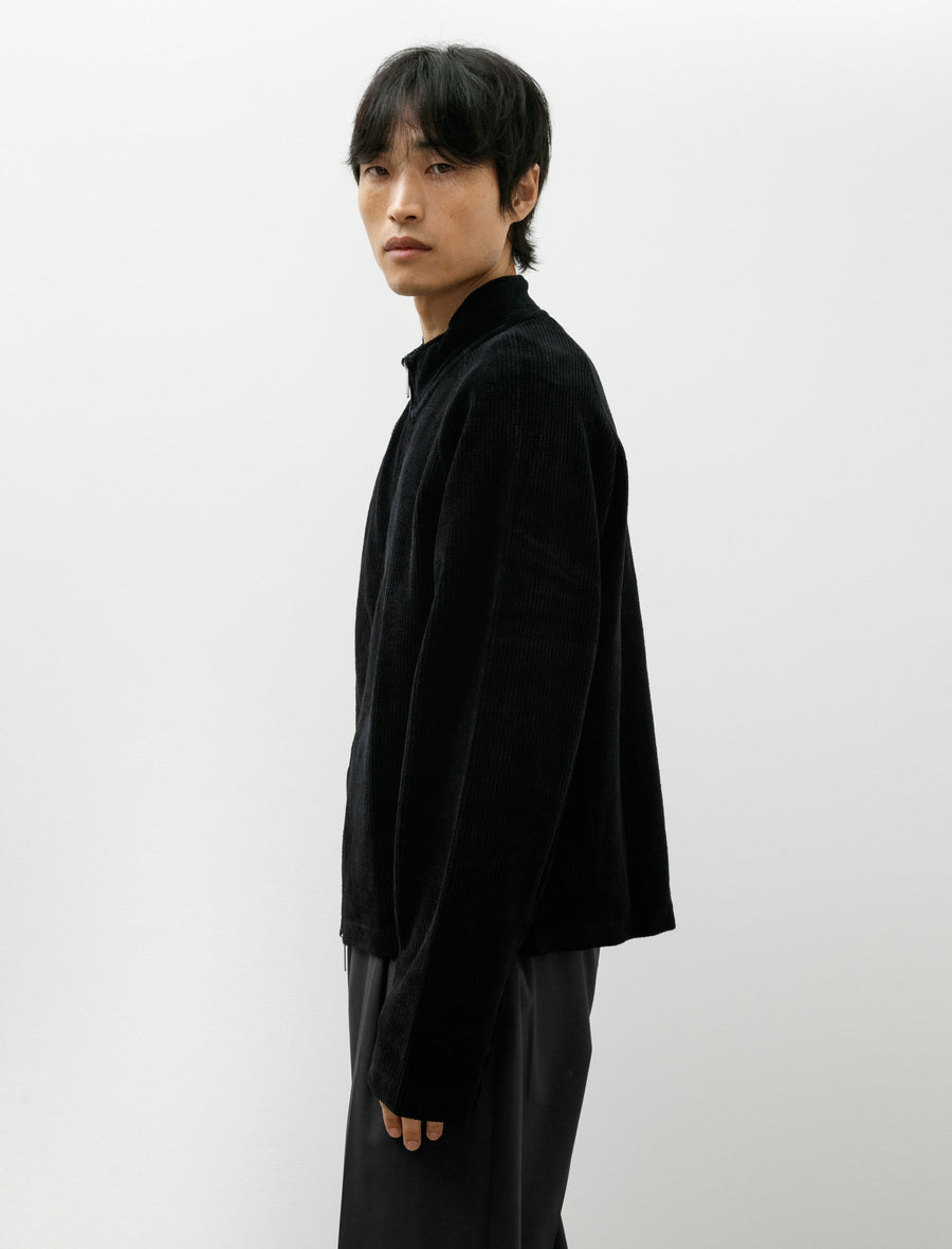 Leisure Zip Up Black Jersey Cord - Image 3