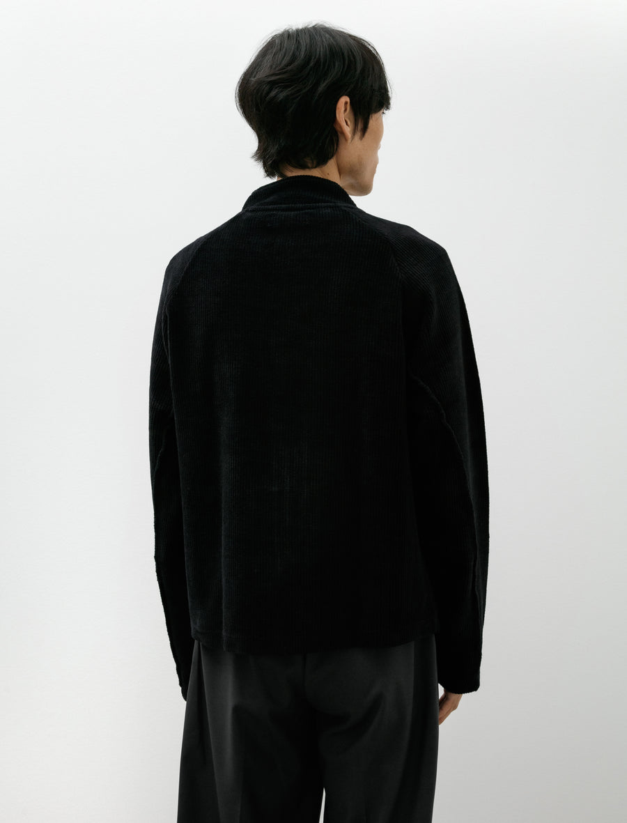 Leisure Zip Up Black Jersey Cord - Image 2