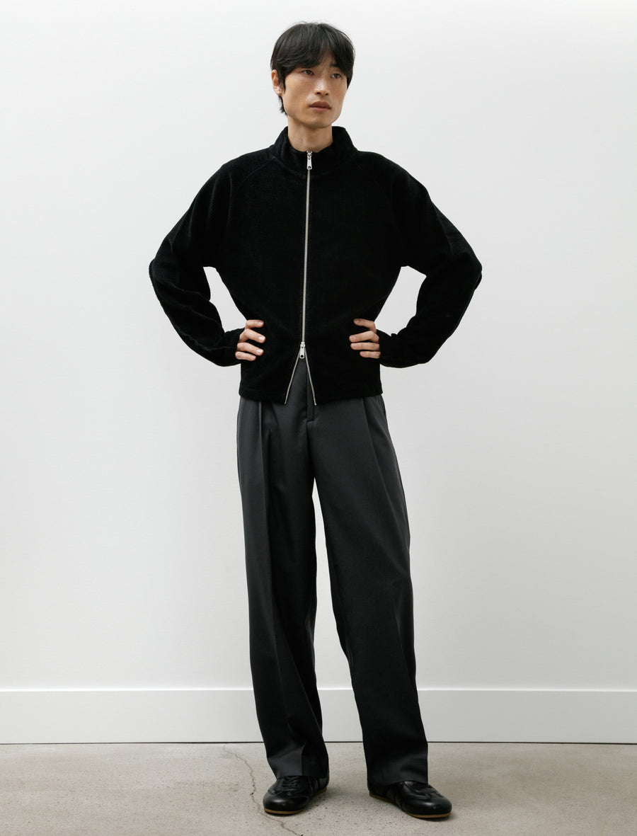 Leisure Zip Up Black Jersey Cord - Image 6
