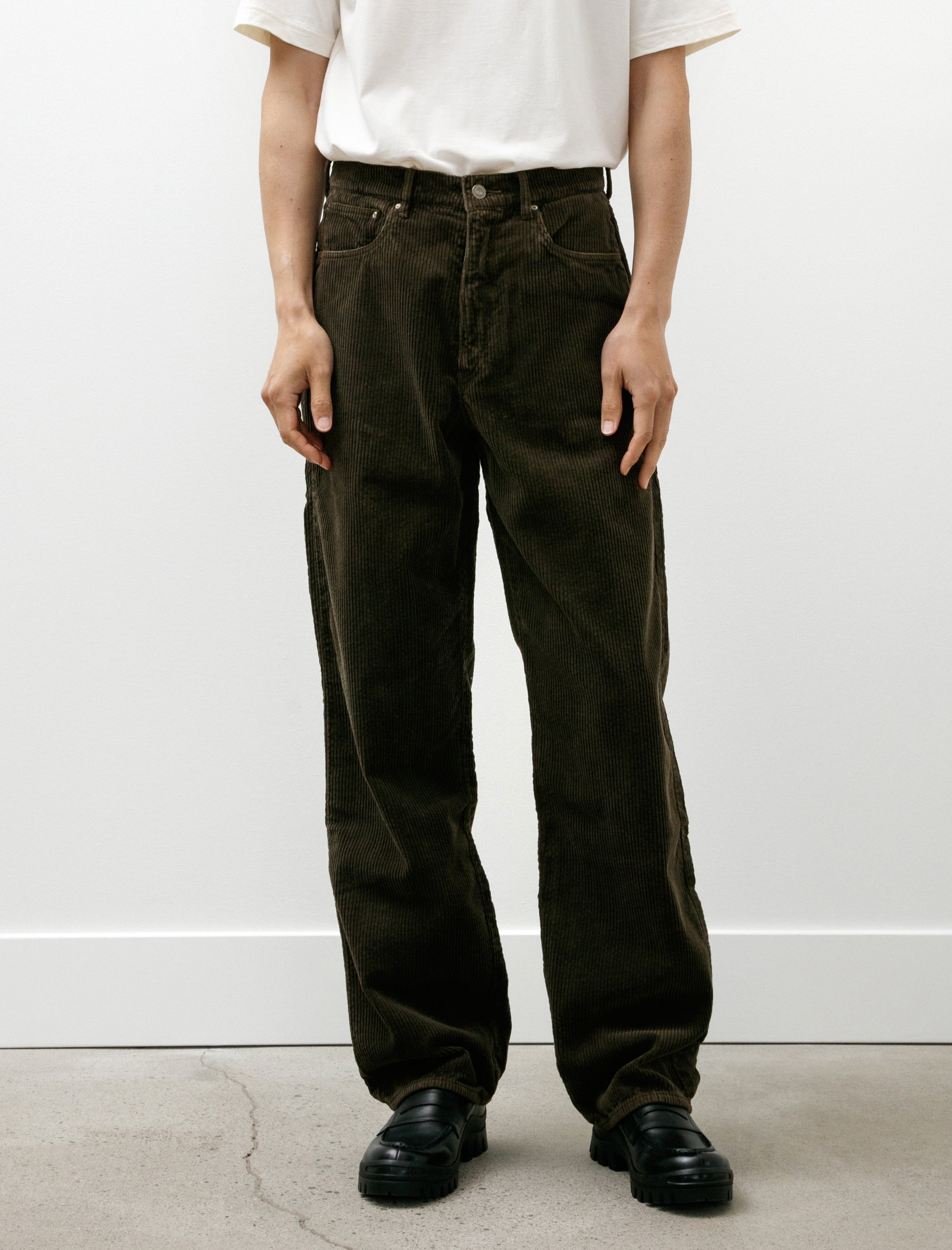 Cottle C.T.L Straight Corduroy Pant Harvest Brown
