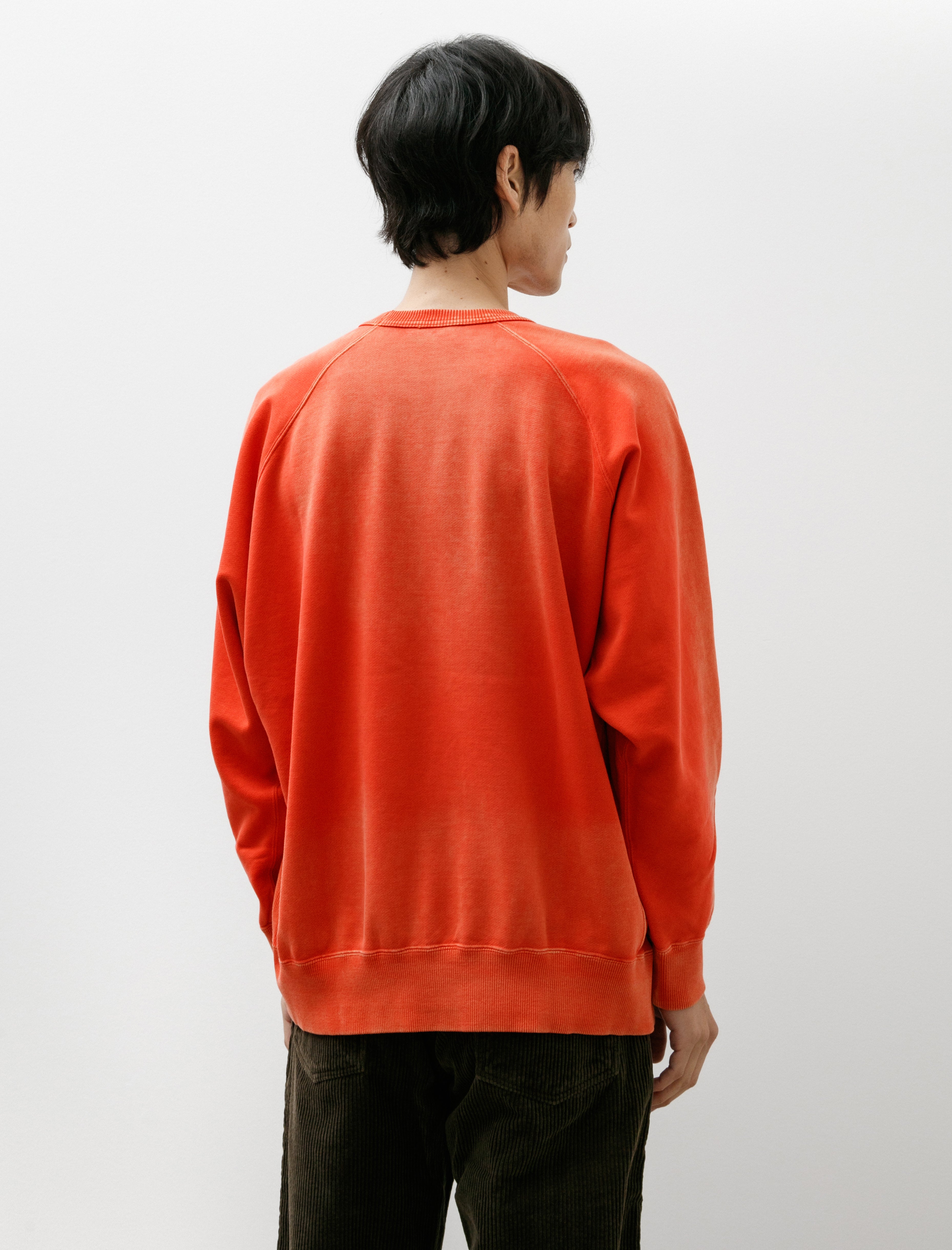 Cottle Time After Dye Sweatshirt Coke Red