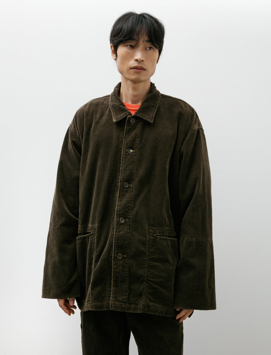 Corduroy Champetre Bouquet Jacket Harvest Brown - Image 4