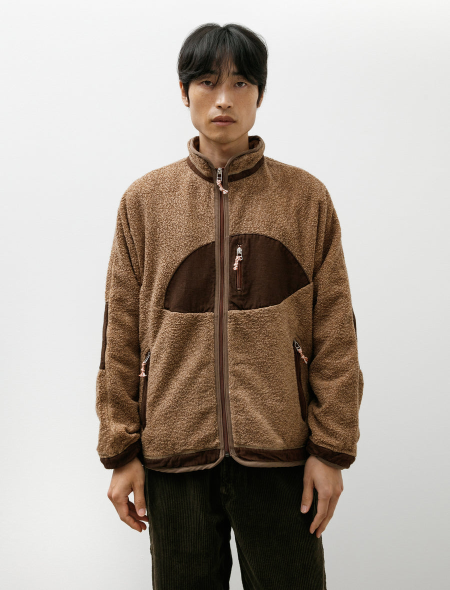 Sunset Pile Jacket Yak Sally Coyote Kakishibu - Image 1