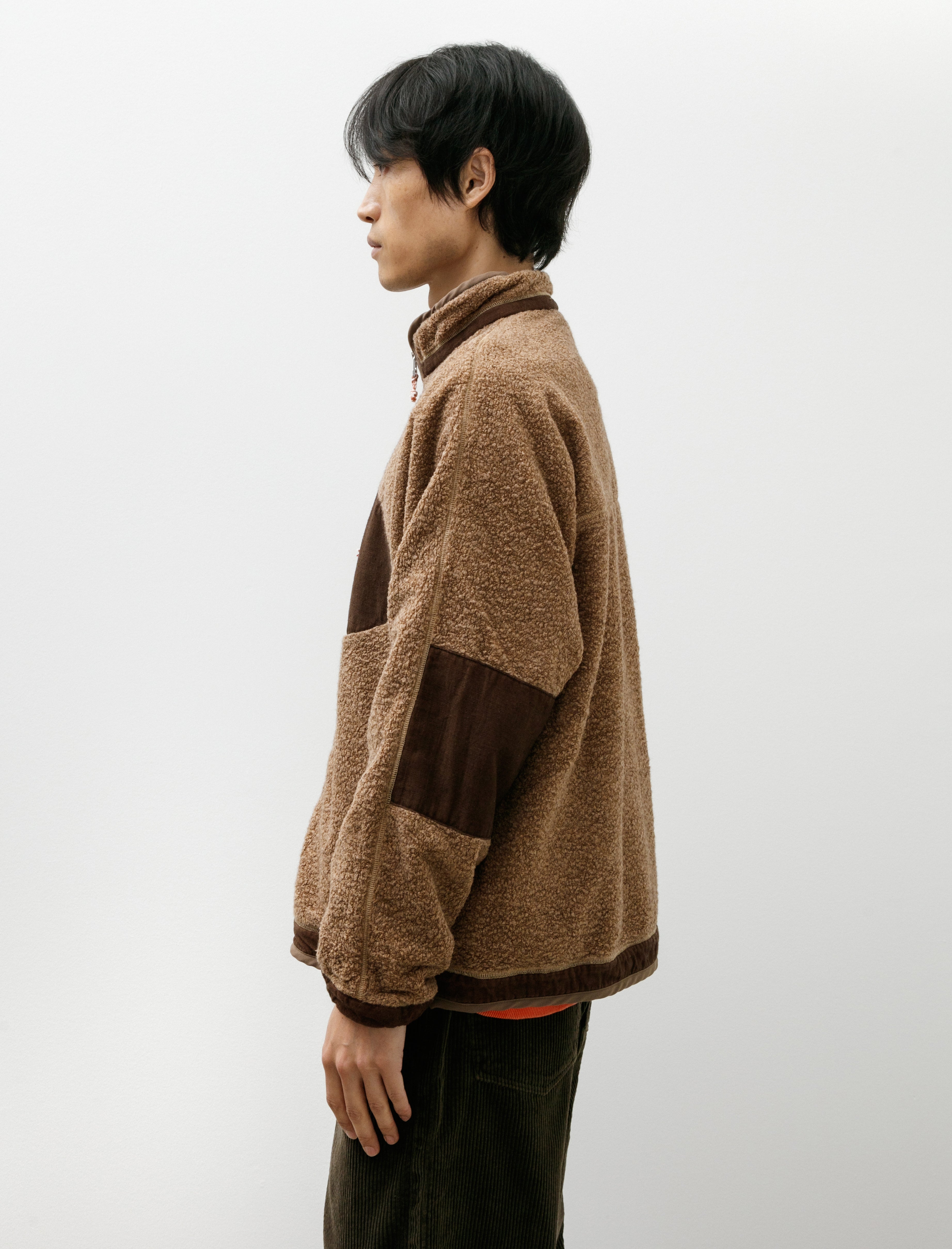 Cottle Sunset Pile Jacket Yak Sally Coyote Kakishibu