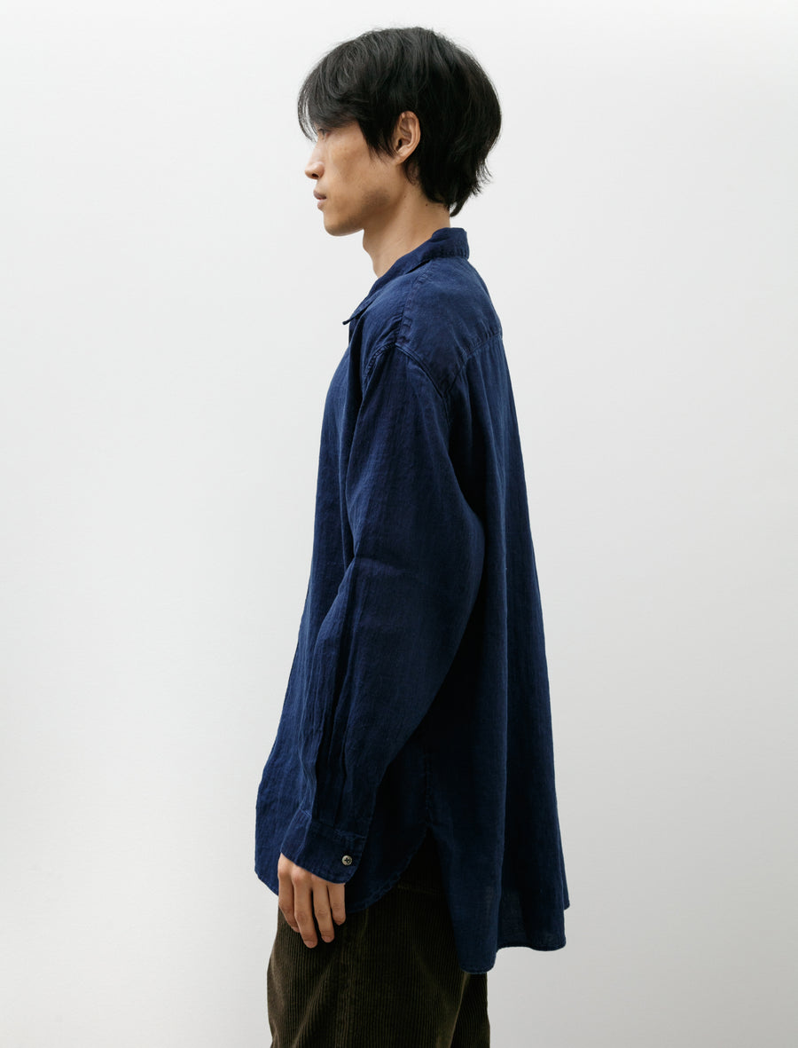 Champetre Bouquet Shirt Authentic Indigo - Image 3