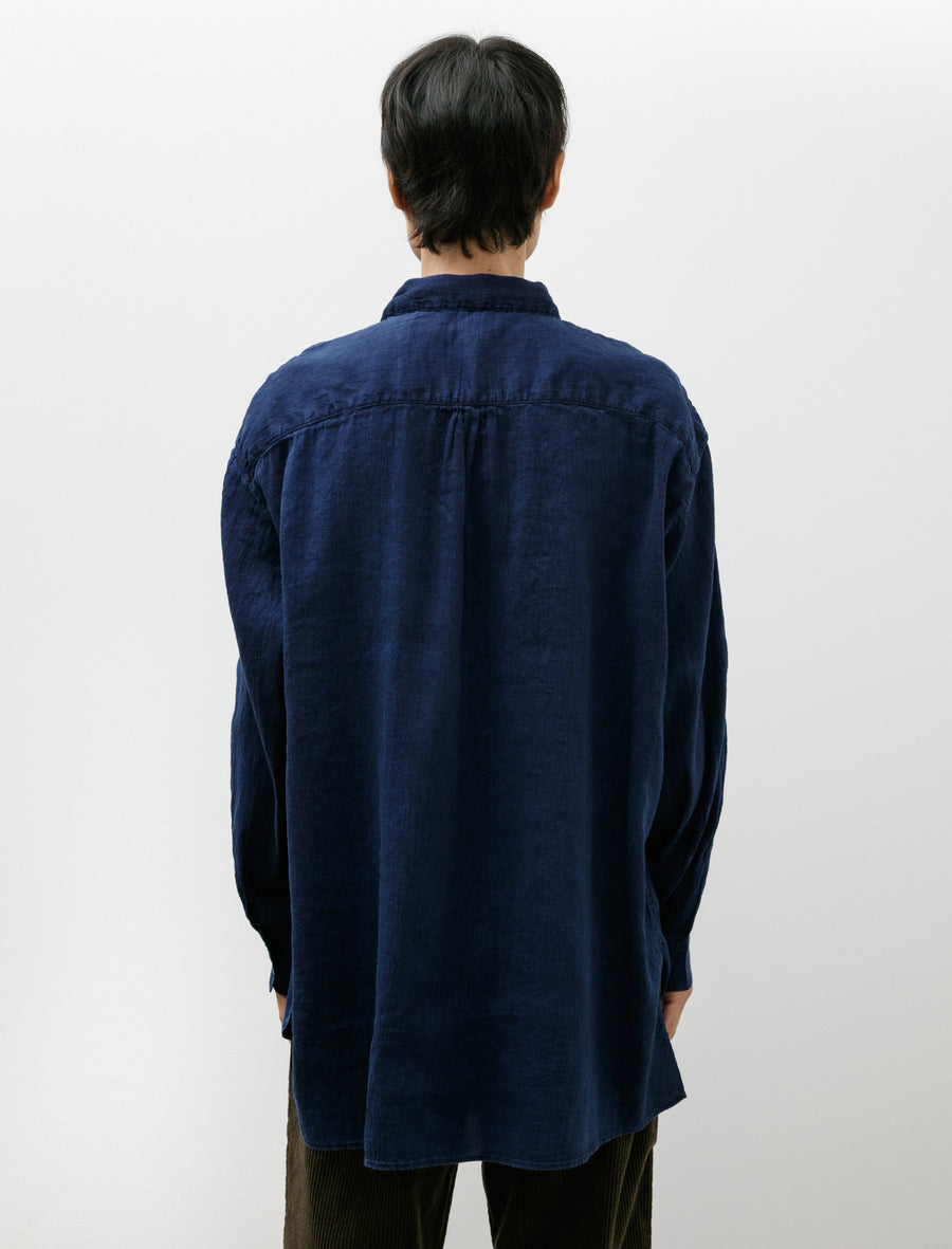 Champetre Bouquet Shirt Authentic Indigo - Image 2