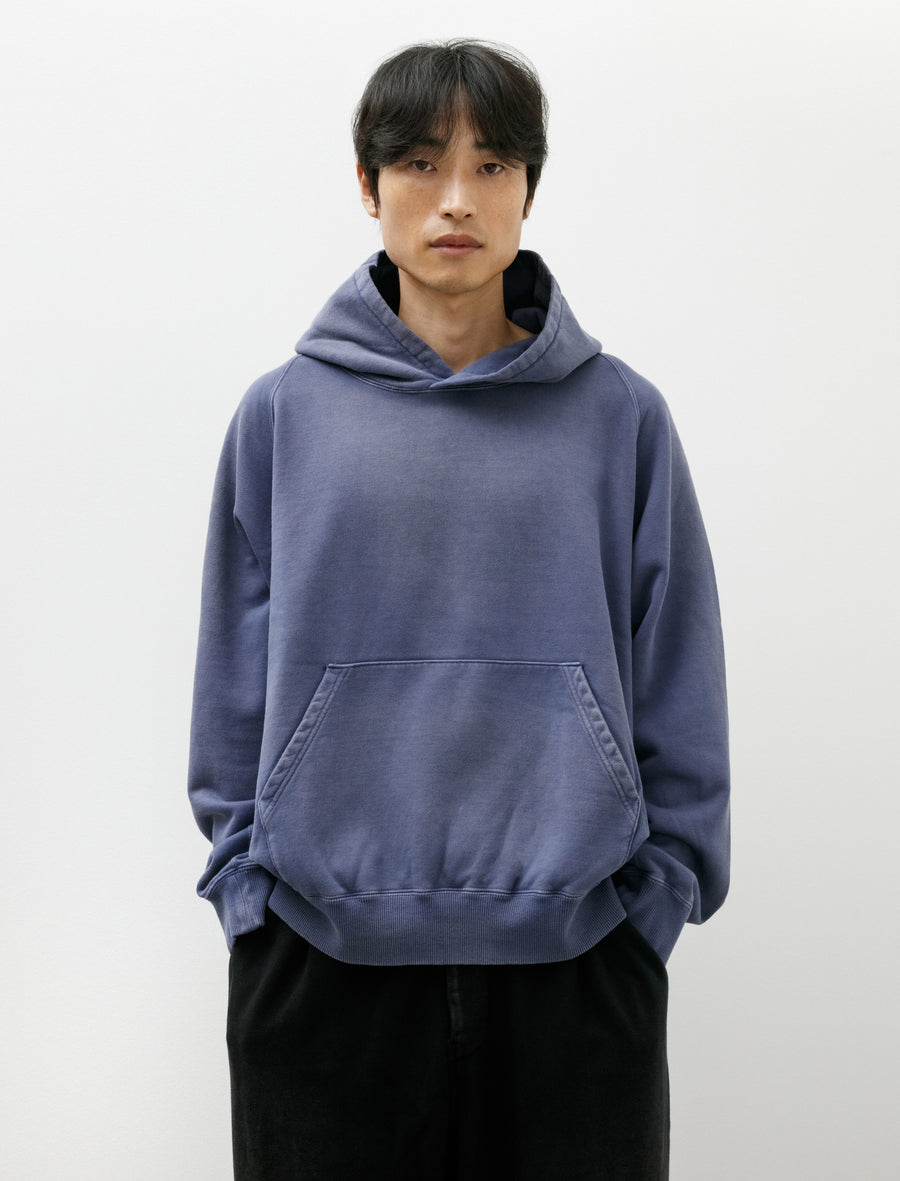 Time After Dye Hoodie Ultramarine Blue - Image 1