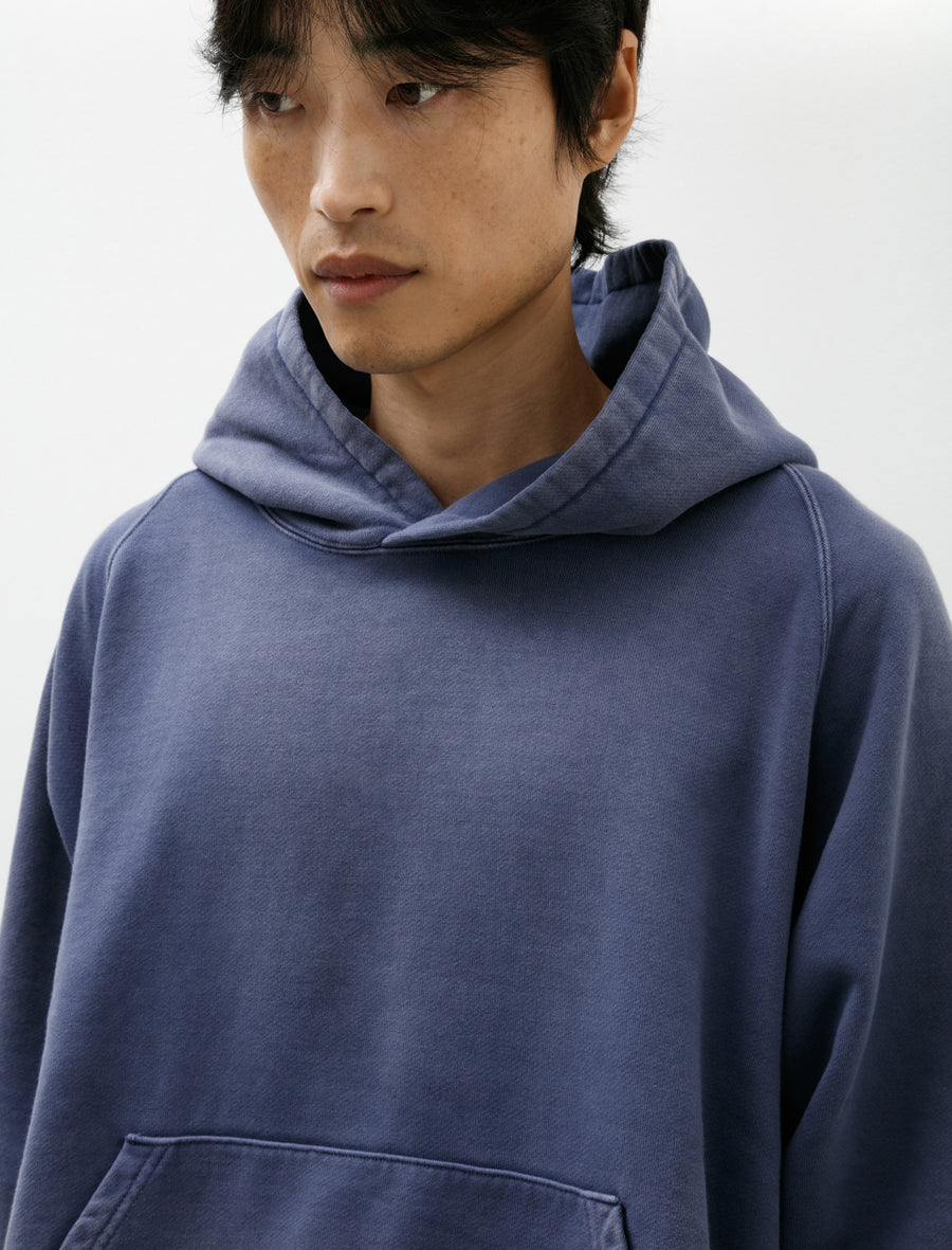 Time After Dye Hoodie Ultramarine Blue - Image 4