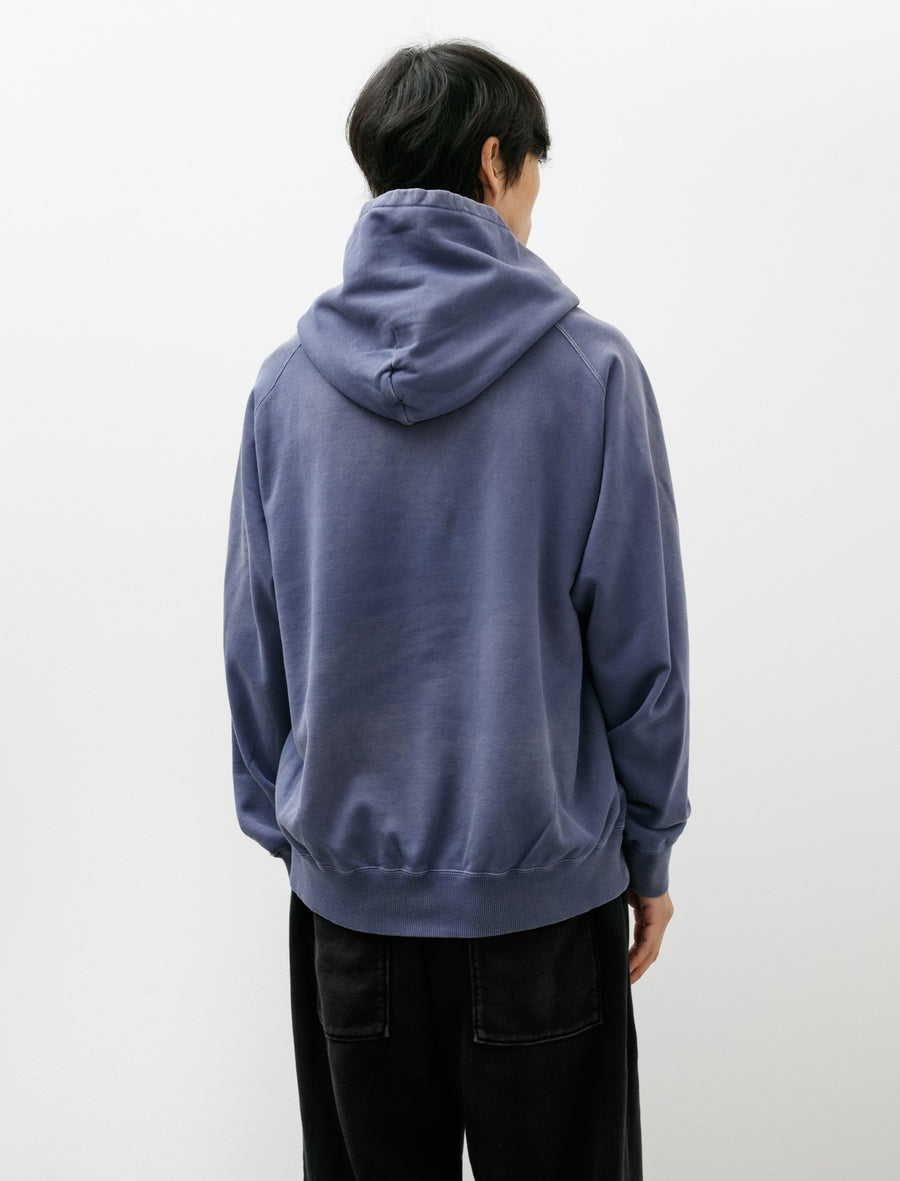 Time After Dye Hoodie Ultramarine Blue - Image 2