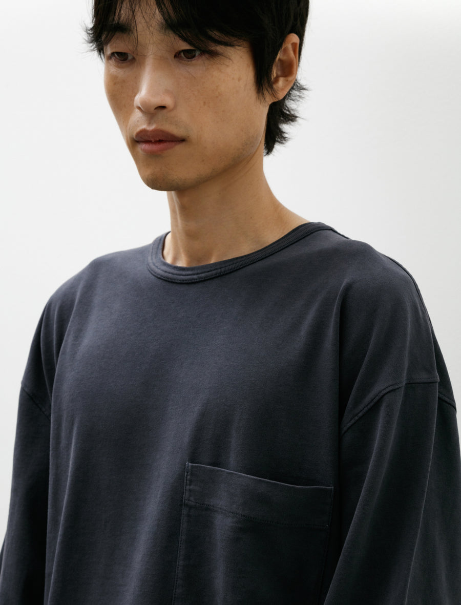 Long Sleeve T-Shirt Stone Blue - Image 4