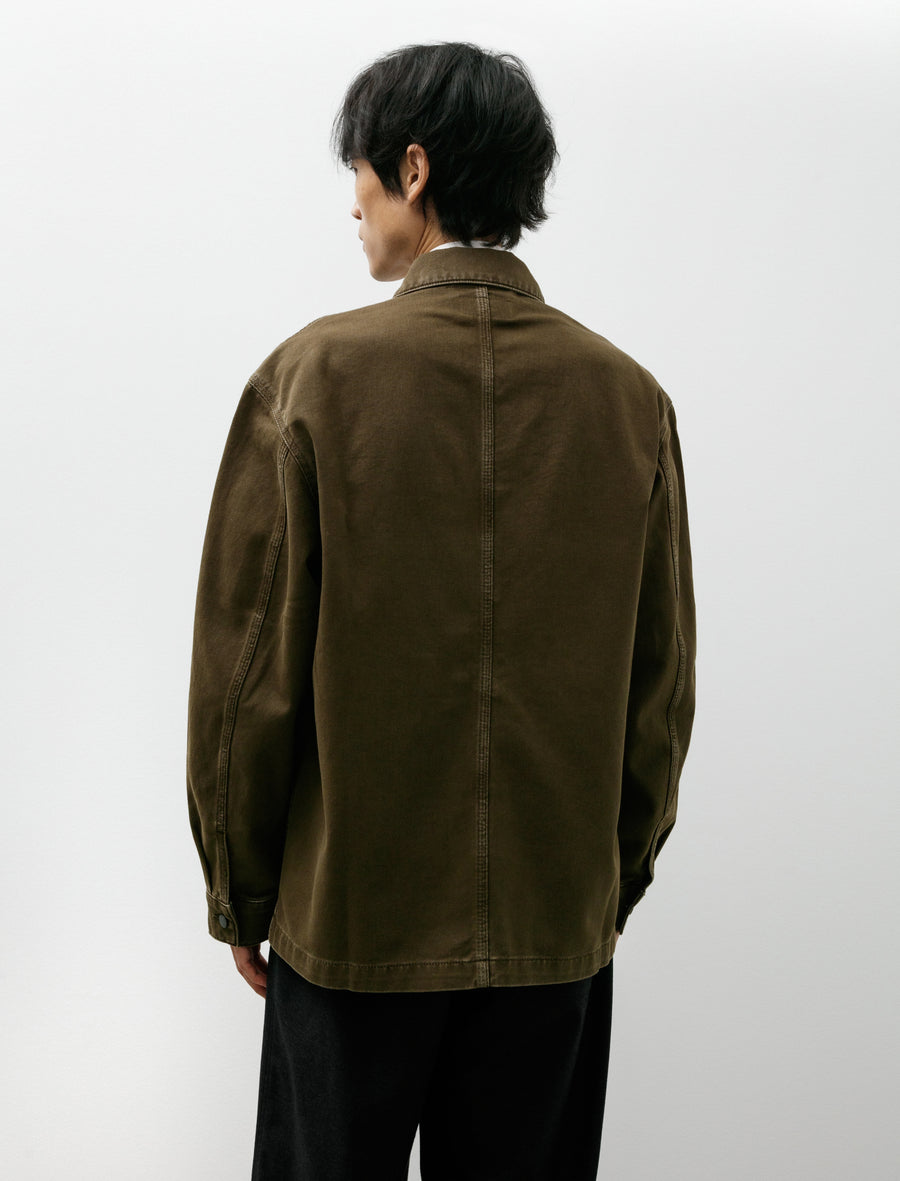 Workwear Overshirt Moss Green - Image 2