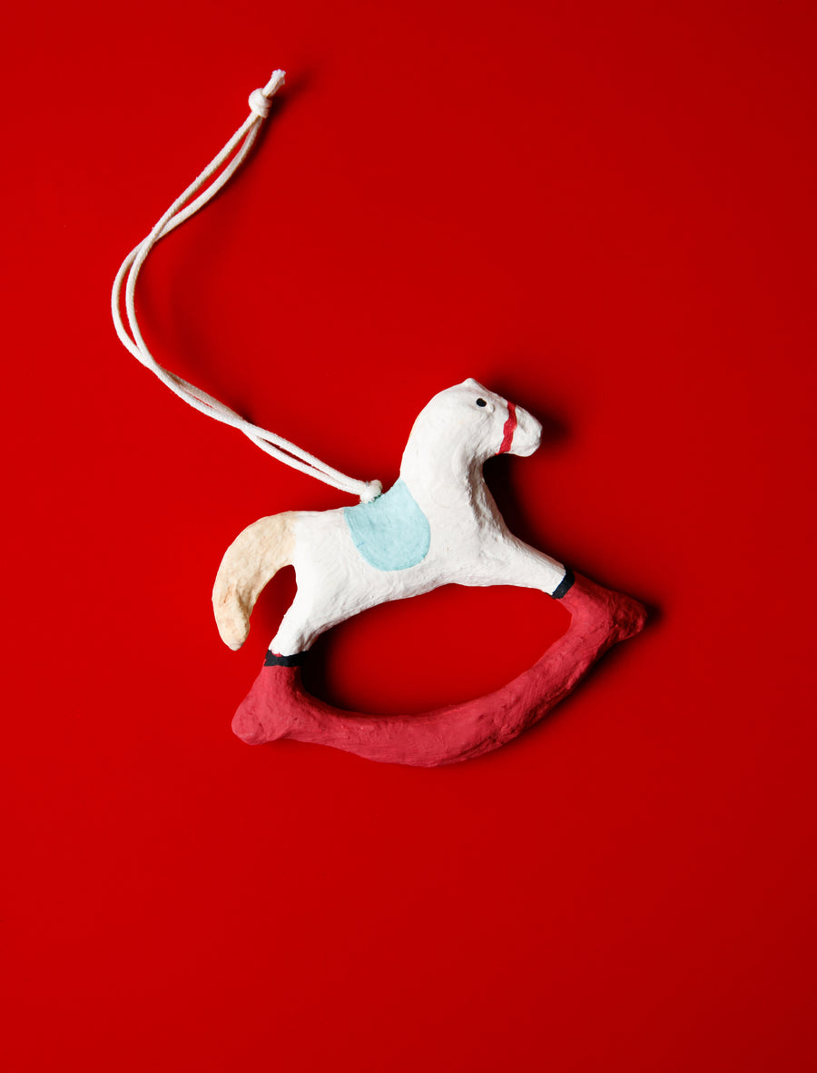 Holiday Ornaments Rocking Horse - Image 1