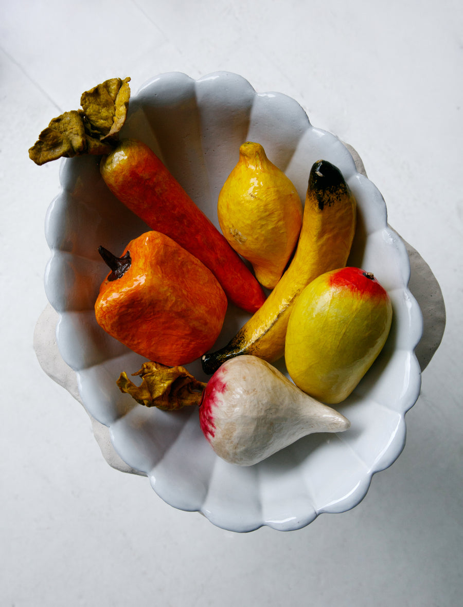 Marguerite Large Platter On Low Stand - Image 3