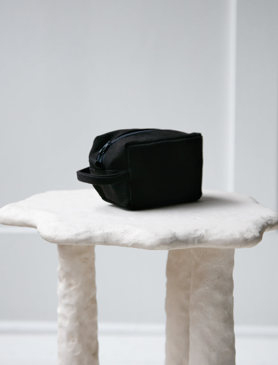 Cotton Teeya Zippered Bag Small Midnight - Image 2