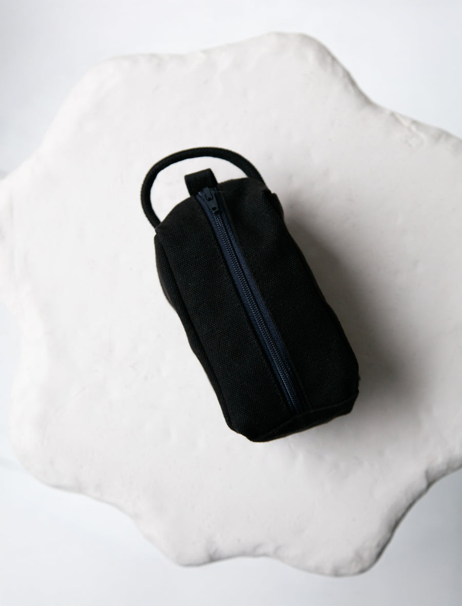 Cotton Teeya Zippered Bag Small Midnight - Image 1