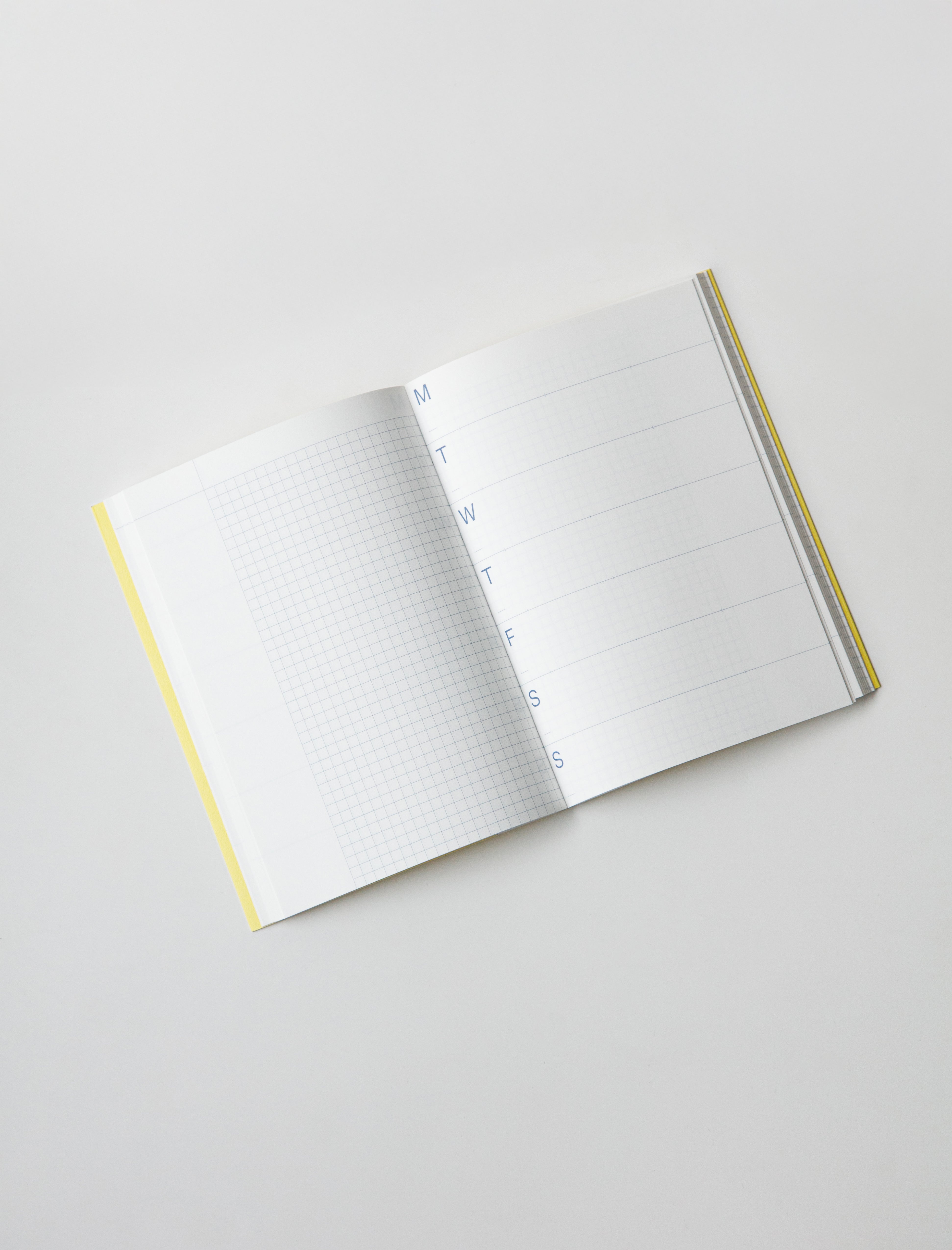 Mishmash Undated Planner Notes Lemon