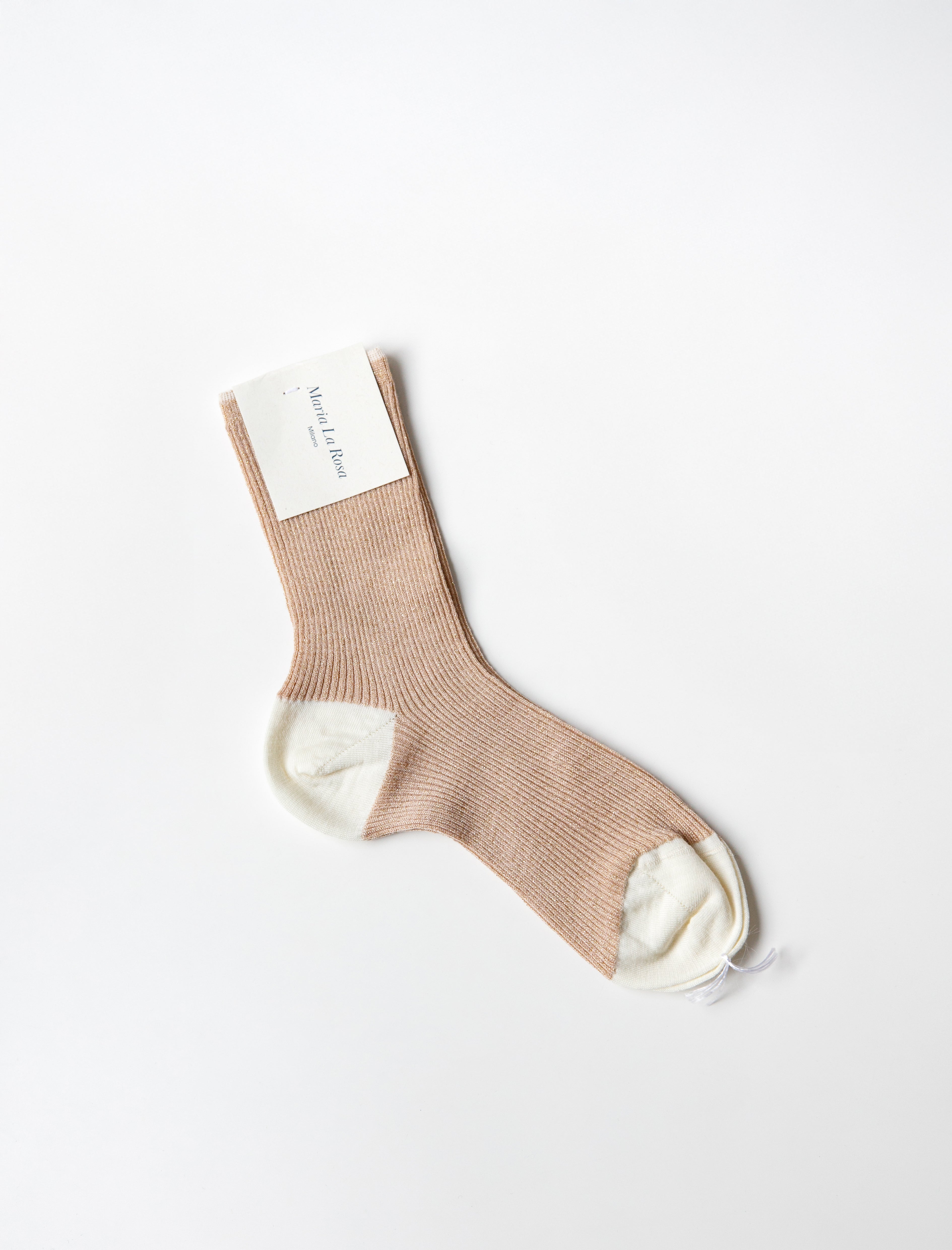 Maria La Rosa Heel and Toe Wool Socks