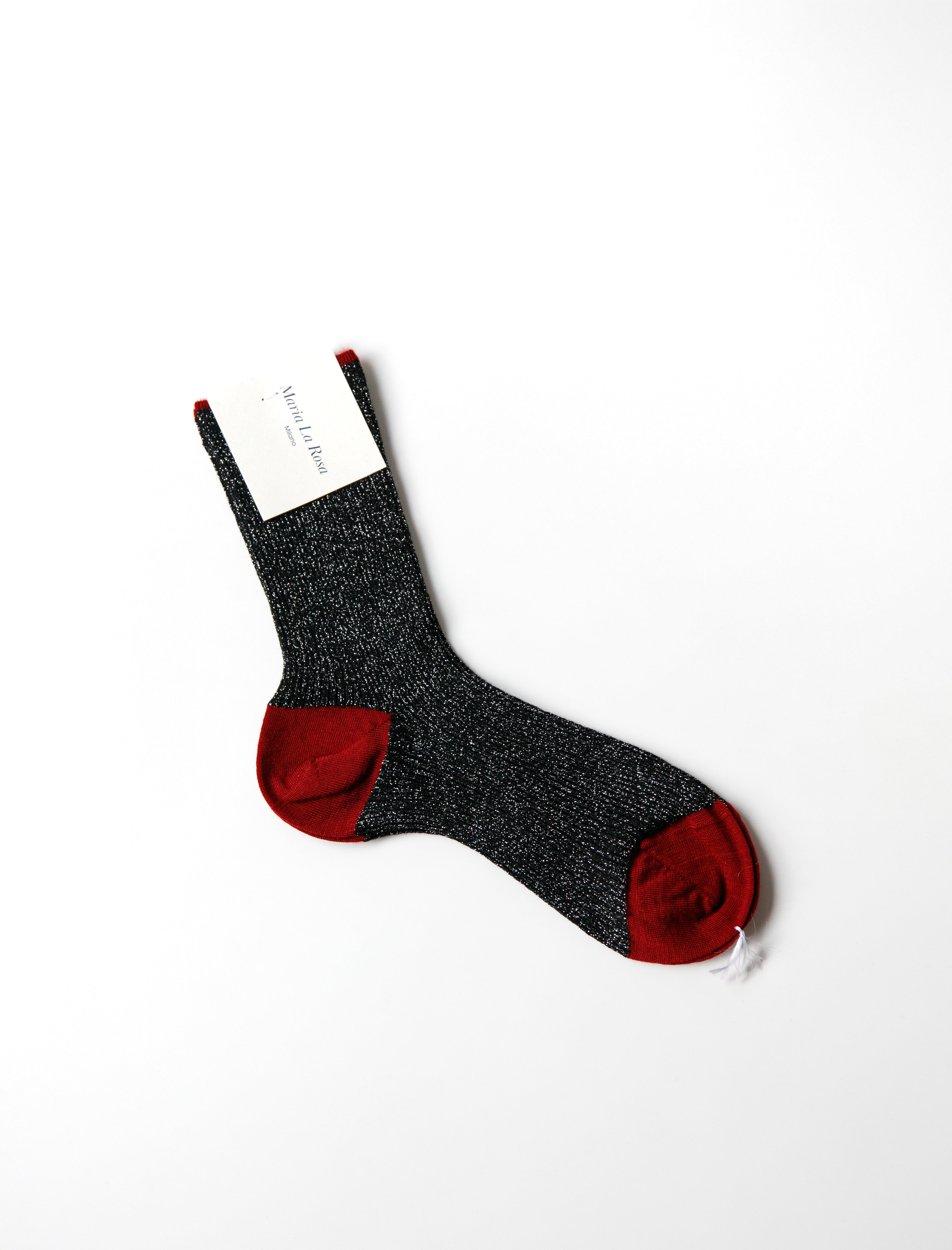 Maria La Rosa Heel and Toe Wool Socks