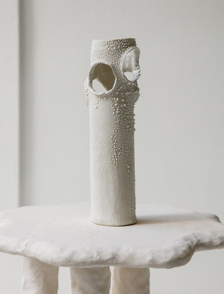Roosting Vase White Lichen - Image 1