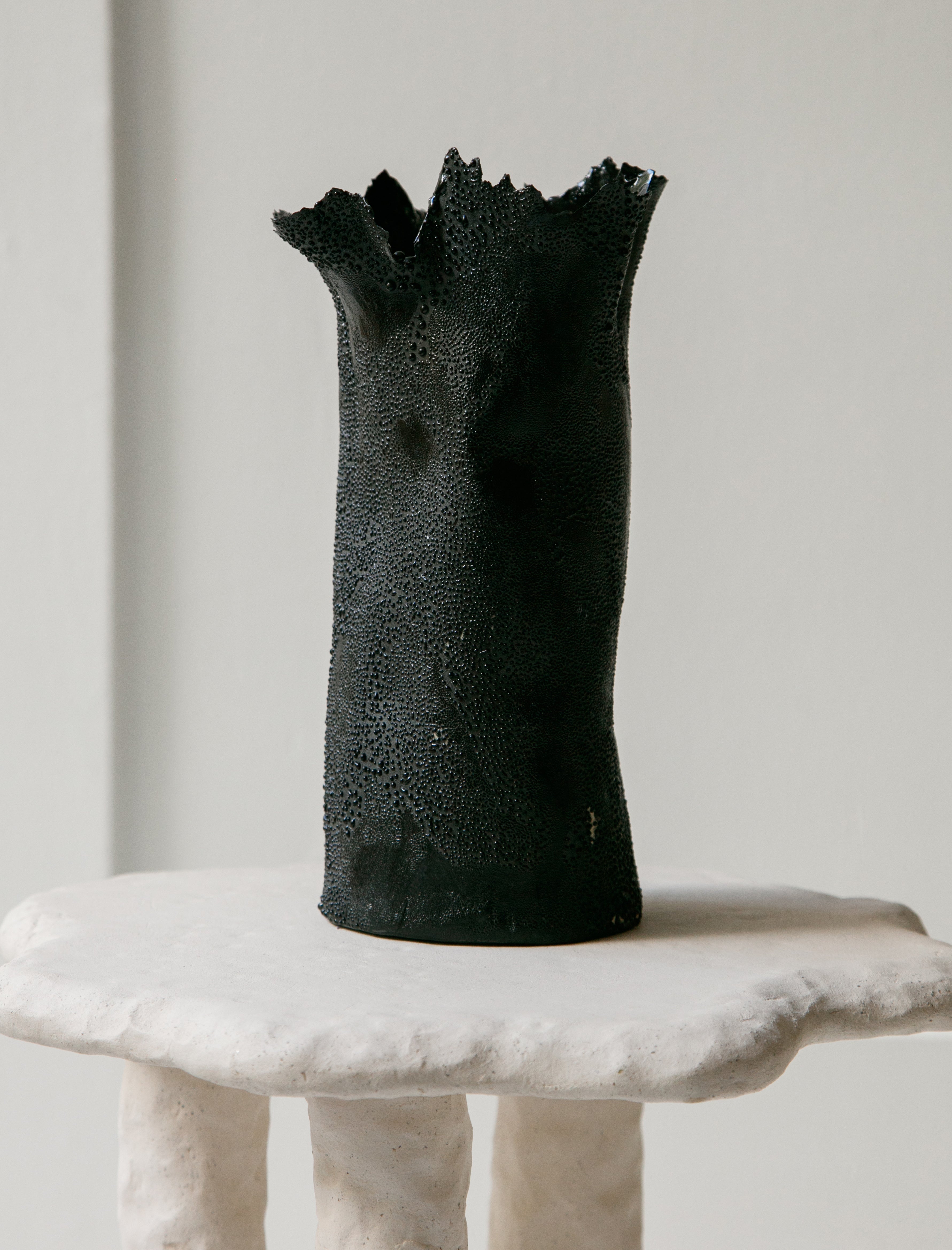 Nathalee Paolinelli Deconstructed Cylinder Black Lichen Pop