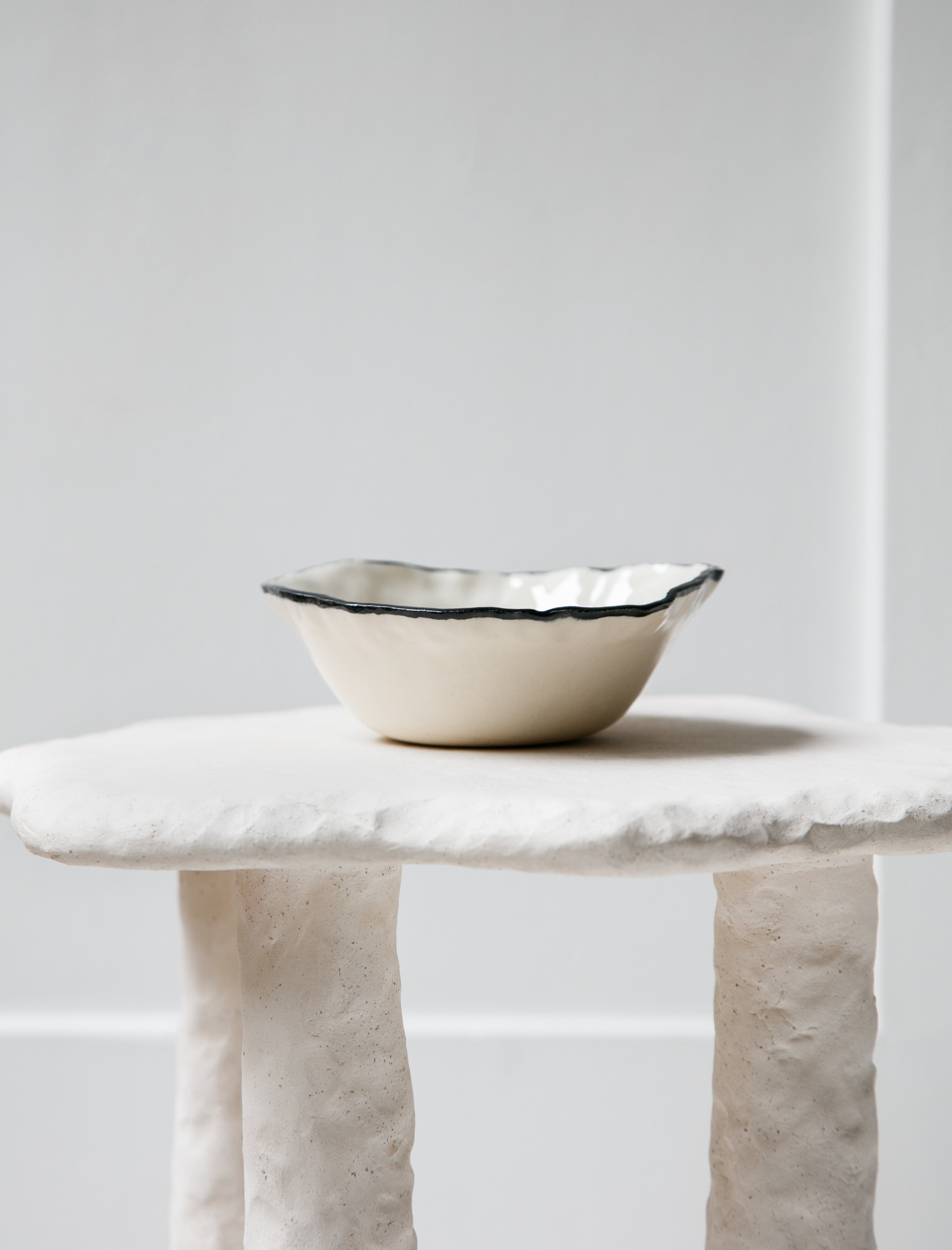 Nathalee Paolinelli Black Rim Bowl #9