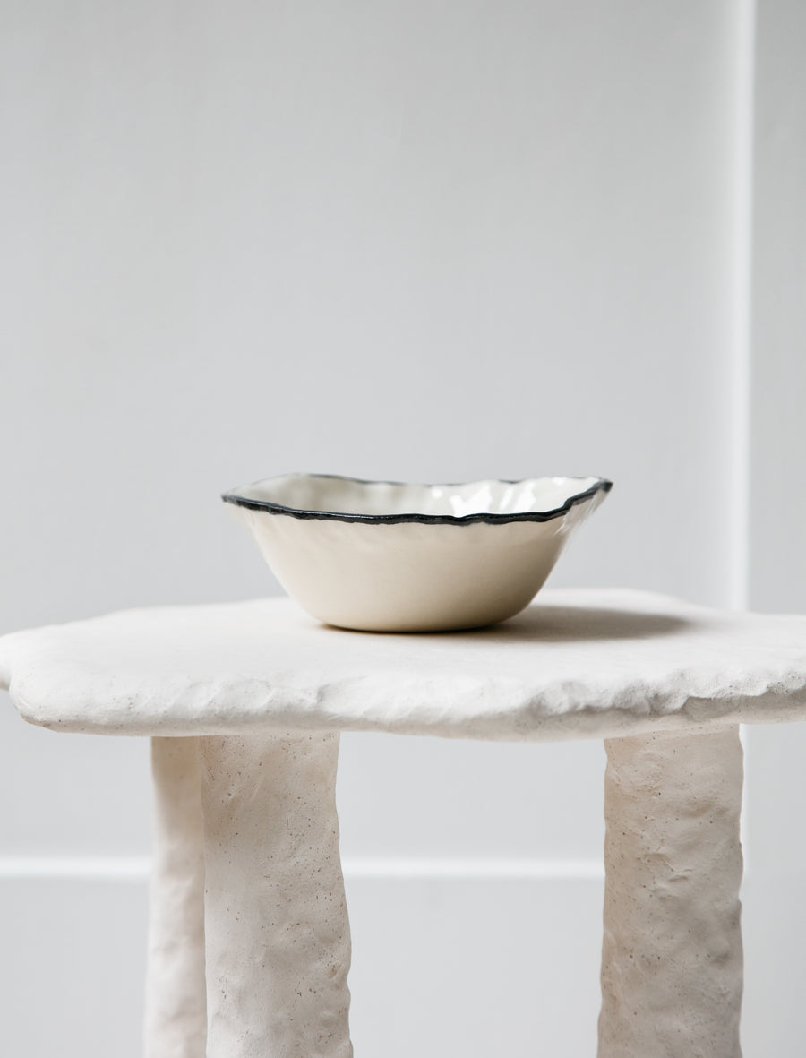 Black Rim Bowl #9 - Image 1